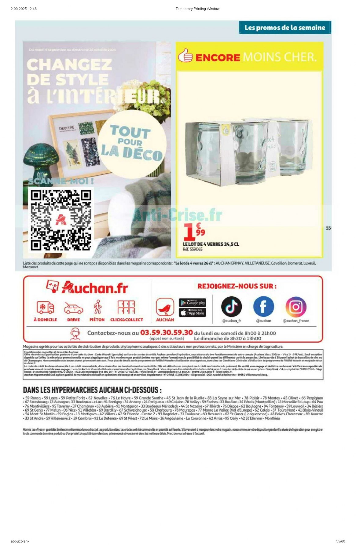 Catalogue Auchan du 9 septembre au 21 septembre, 2025 6 – Catalogue Auchan du 9 septembre au 21 septembre, 2025 5 – auchan catalogue 55