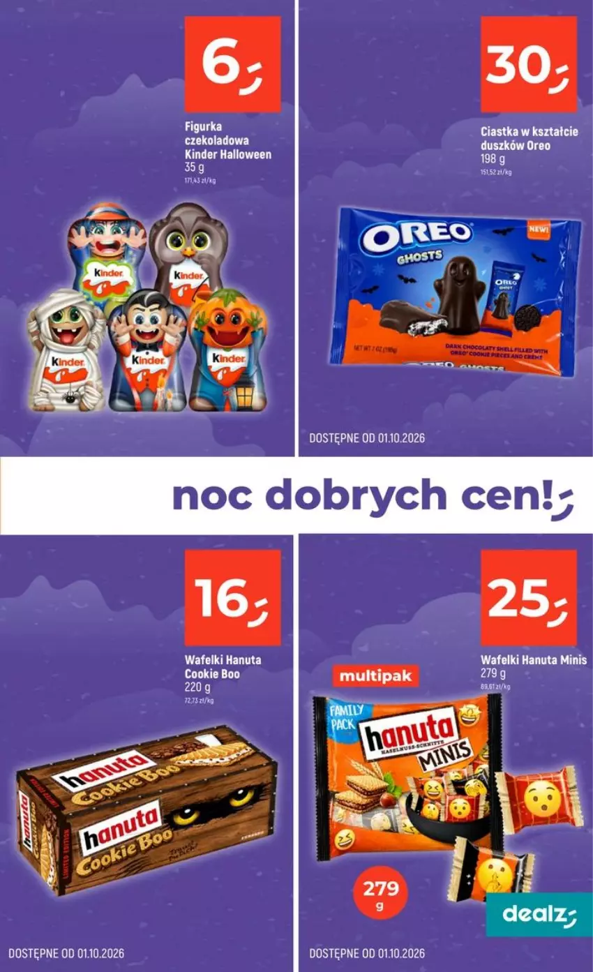 Dealz Gazetka Promocyjna Od 10.09.2026 – 31.10.2026 - Halloween - Zdjęcie 1 Od 10.09.2026 – 31.10.2026 Halloween