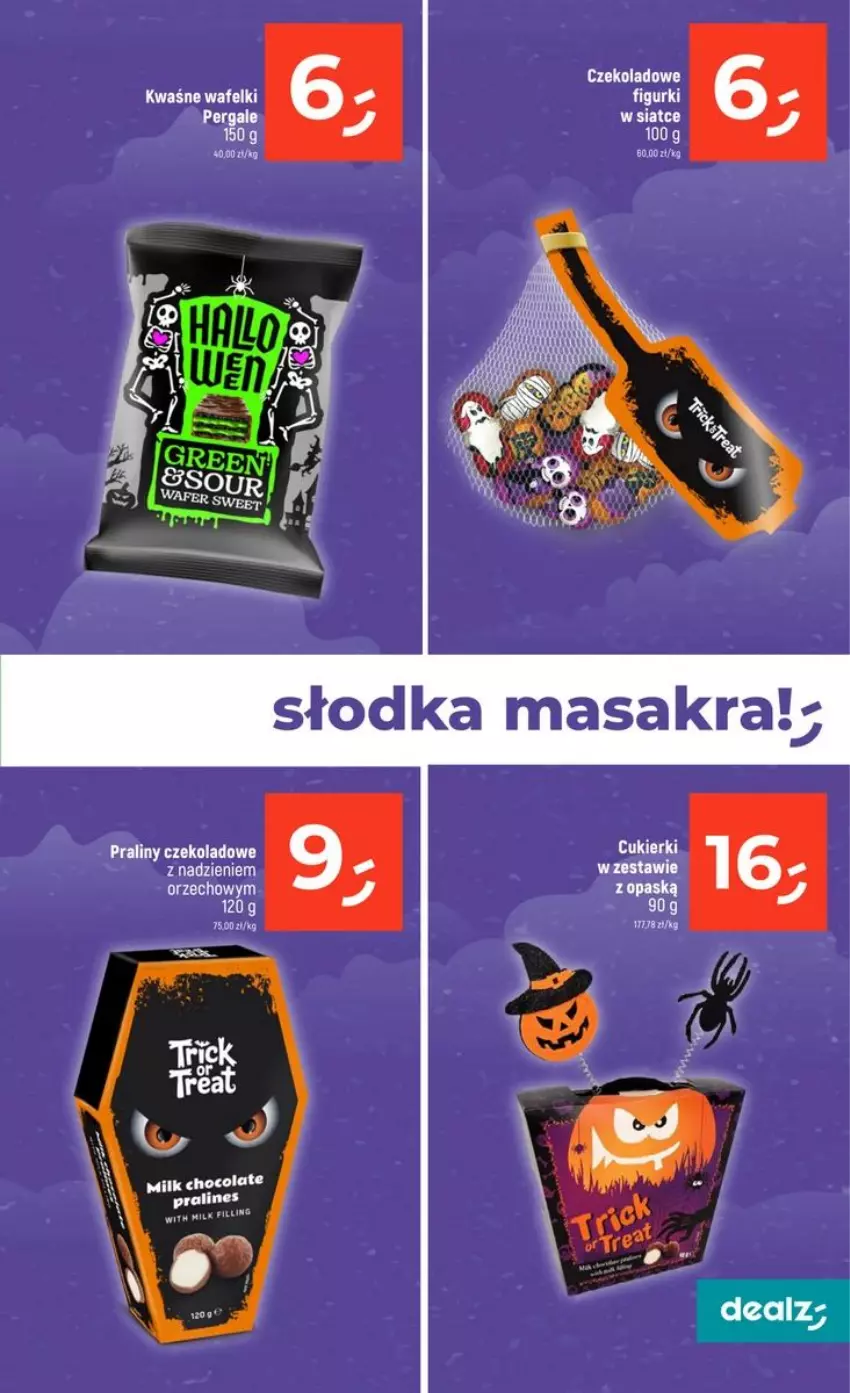 Dealz Gazetka Promocyjna Od 10.09.2026 – 31.10.2026 - Halloween - Zdjęcie 1 Od 10.09.2026 – 31.10.2026 Halloween