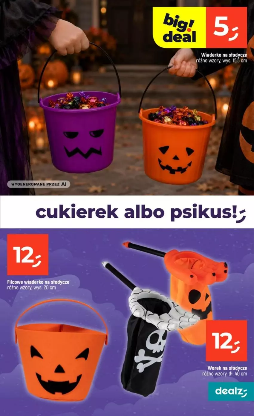 Dealz Gazetka Promocyjna Od 10.09.2026 – 31.10.2026 - Halloween - Zdjęcie 3 Od 10.09.2026 – 31.10.2026 Halloween