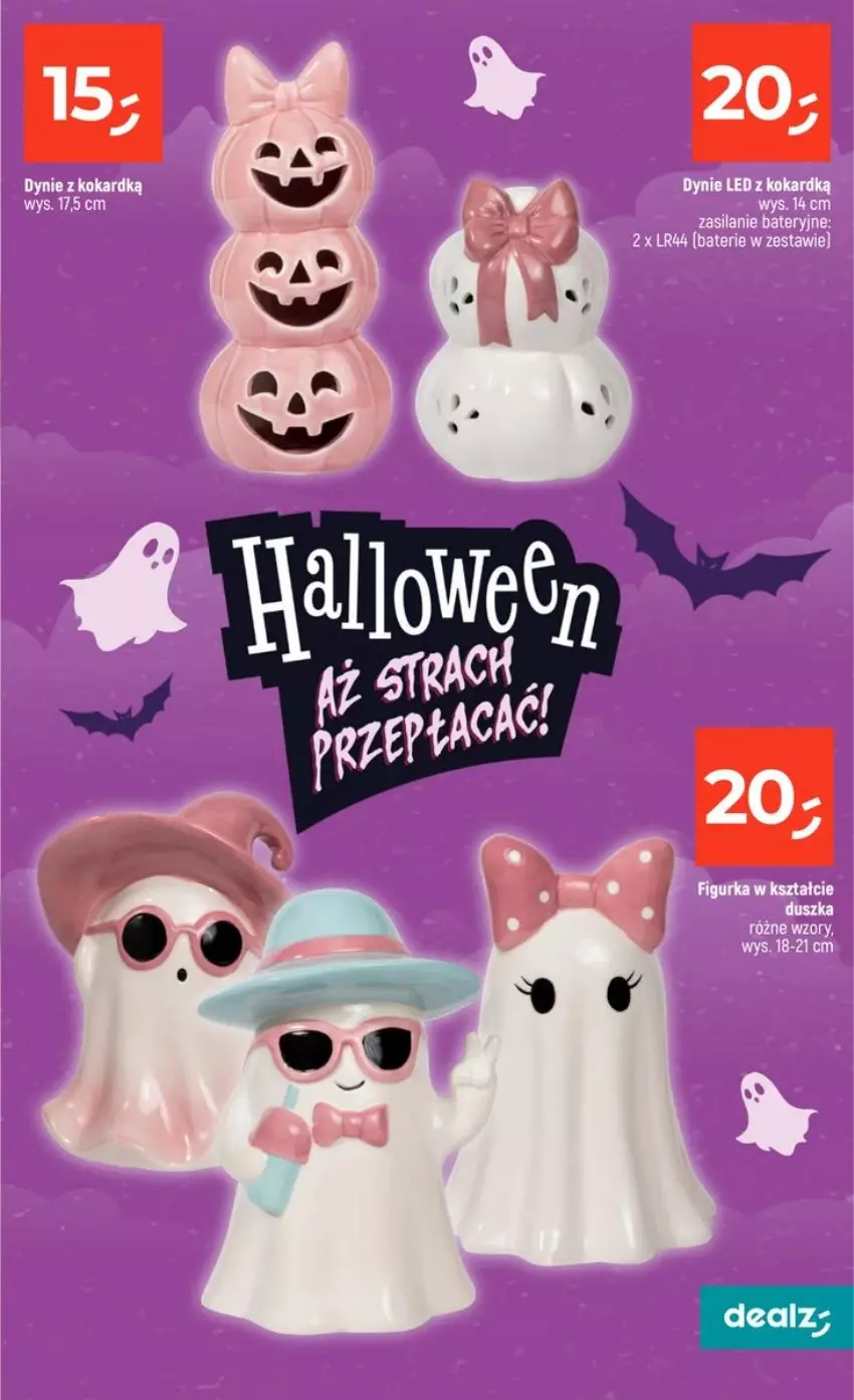 Dealz Gazetka Promocyjna Od 10.09.2026 – 31.10.2026 - Halloween - Zdjęcie 1 Od 10.09.2026 – 31.10.2026 Halloween