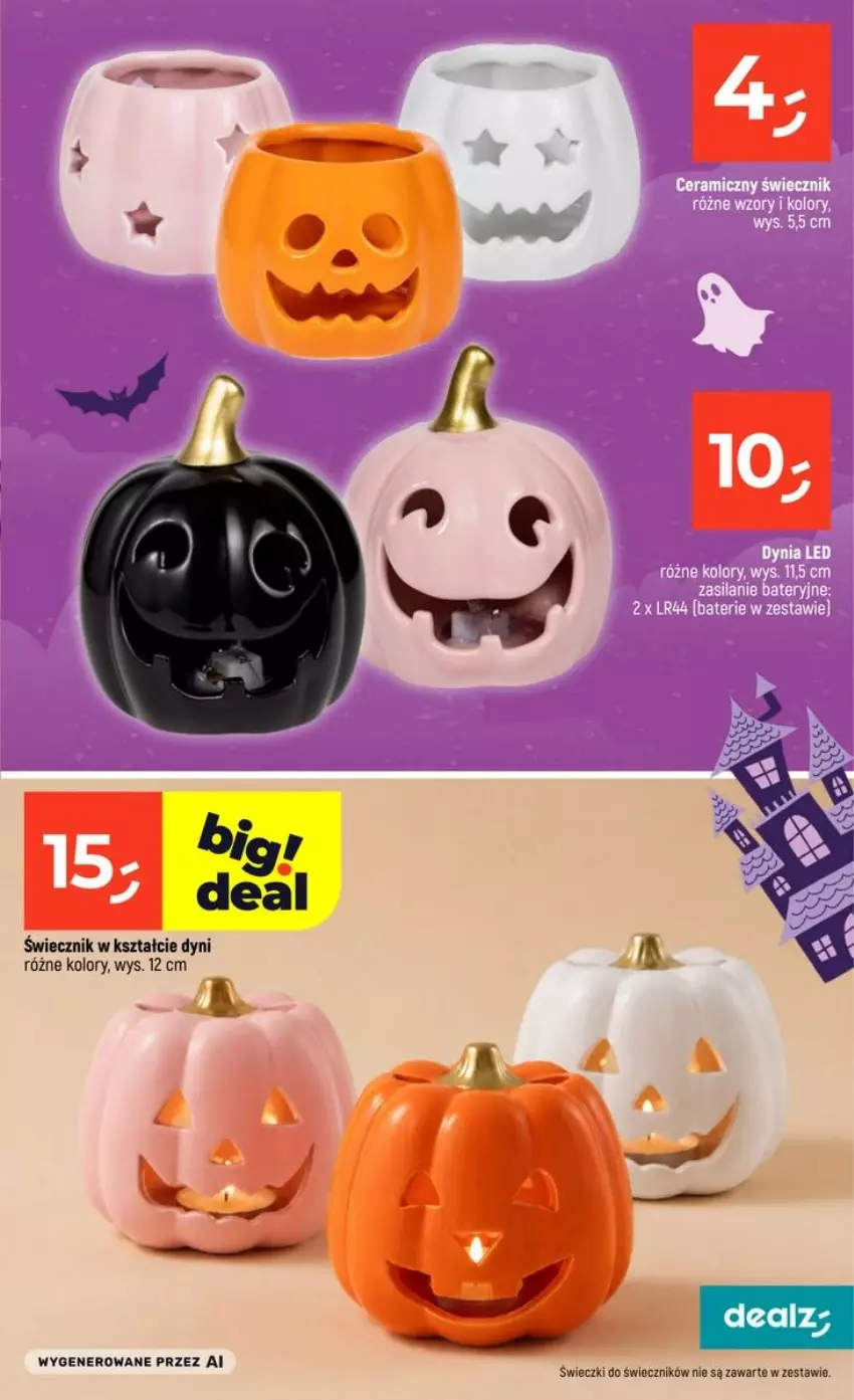 Dealz Gazetka Promocyjna Od 10.09.2026 – 31.10.2026 - Halloween - Zdjęcie 3 Od 10.09.2026 – 31.10.2026 Halloween