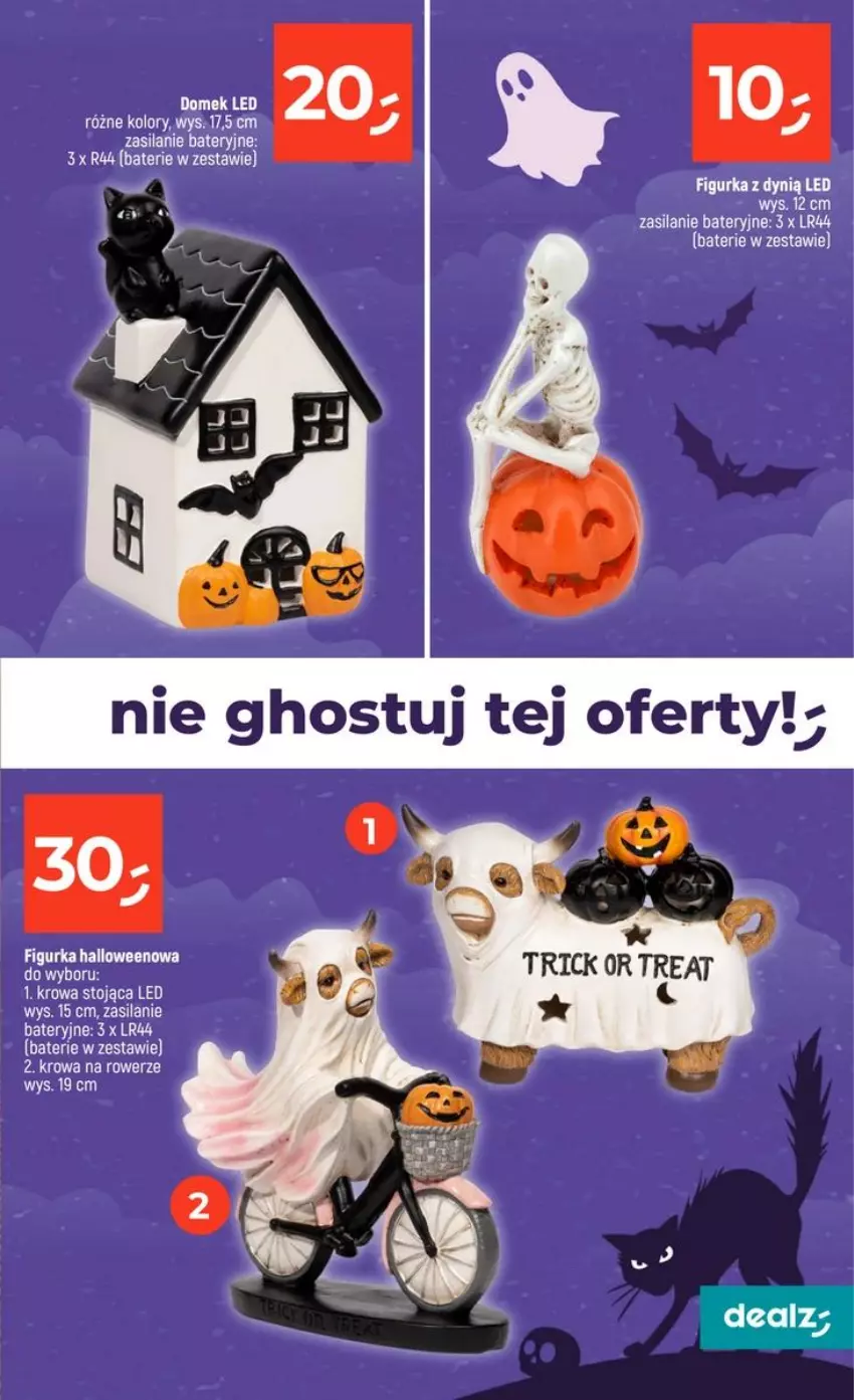 Dealz Gazetka Promocyjna Od 10.09.2026 – 31.10.2026 - Halloween - Zdjęcie 1 Od 10.09.2026 – 31.10.2026 Halloween
