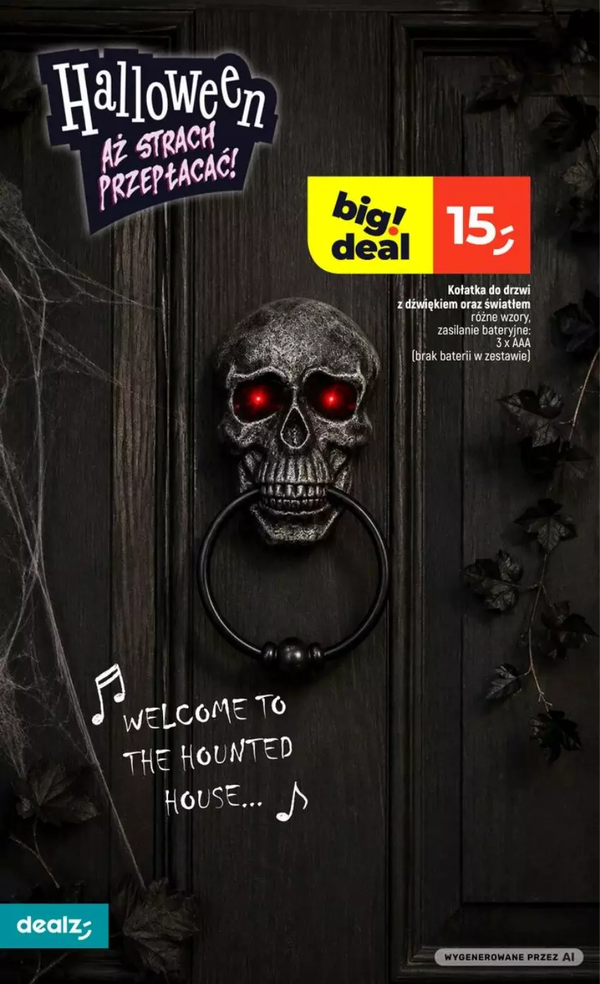 Dealz Gazetka Promocyjna Od 10.09.2026 – 31.10.2026 - Halloween - Zdjęcie 4 Od 10.09.2026 – 31.10.2026 Halloween