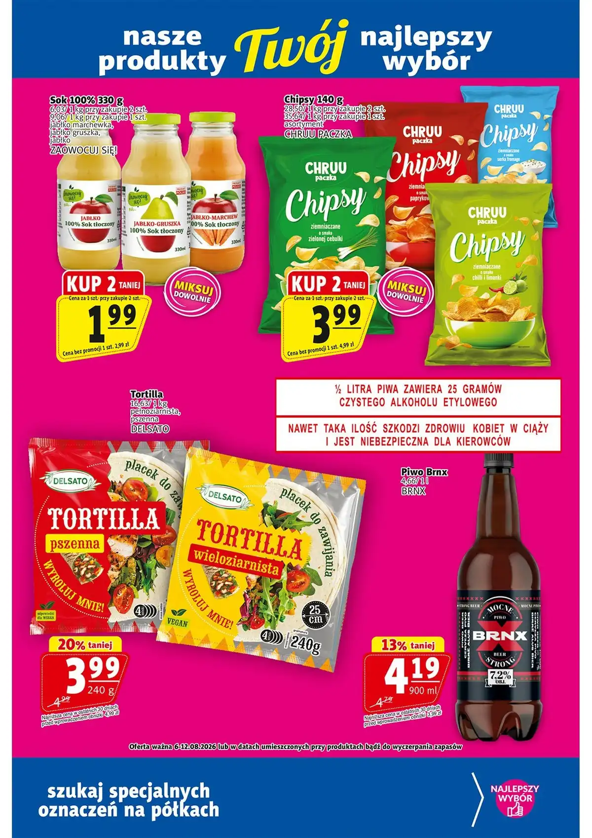 Prim Market Gazetka Promocyjna Od 13.08.2026 – 19.08.2026 - Zdjęcie 1 Prim Market