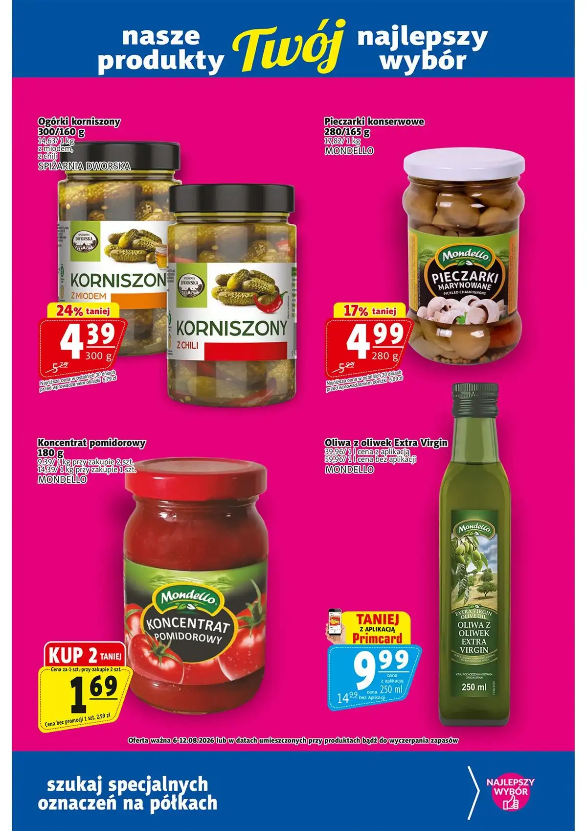 Prim Market Gazetka Promocyjna Od 13.08.2026 – 19.08.2026 - Zdjęcie 2 Prim Market