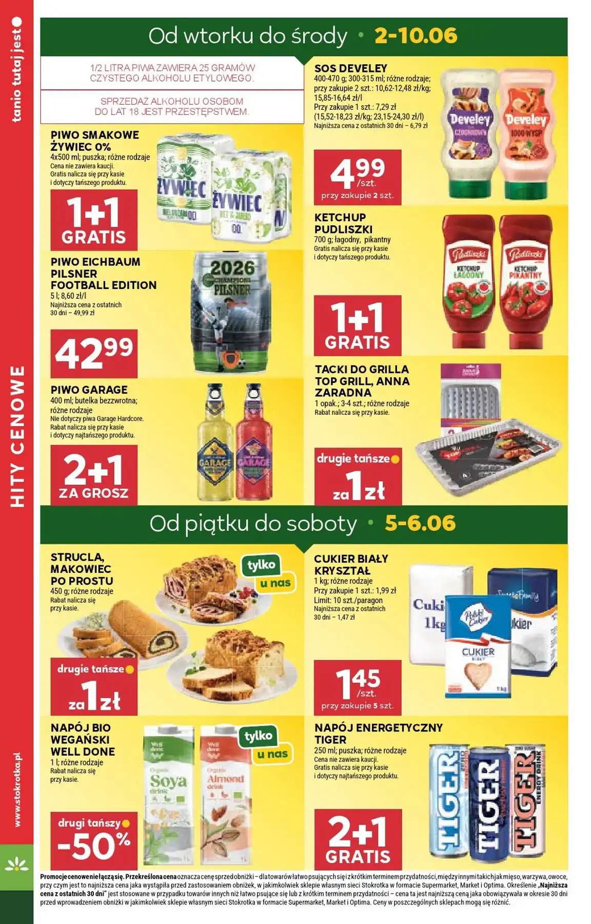 Stokrotka Gazetka Promocyjna Od 09.06.2026 Do 16.06.2026 - Zdjęcie 2 Market Od 02.06.2026