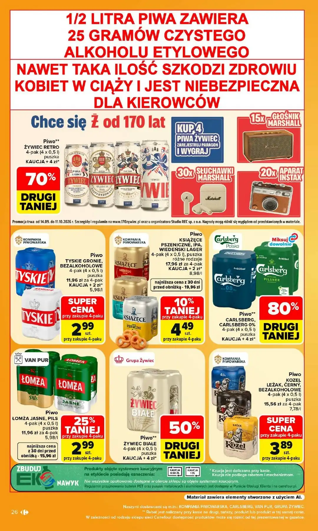 Carrefour Market Gazetka Promocyjna Od 21.06.2026 – 26.06.2026 - Zdjęcie 2 Od 14.09.2026