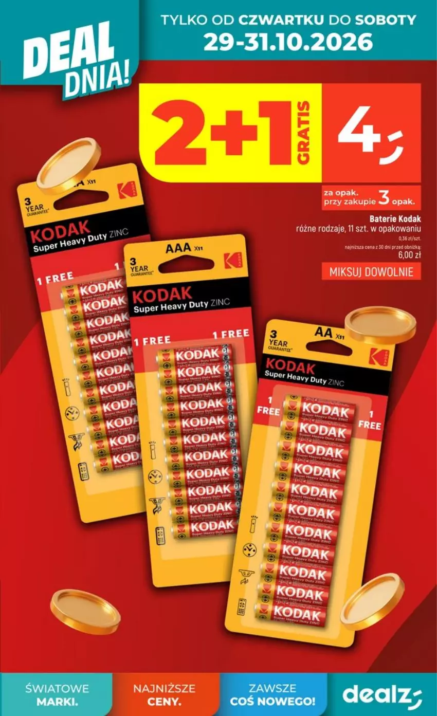 Dealz Gazetka Promocyjna Od 05.11.2026 – 11.11.2026 - Zdjęcie 1 Dealz
