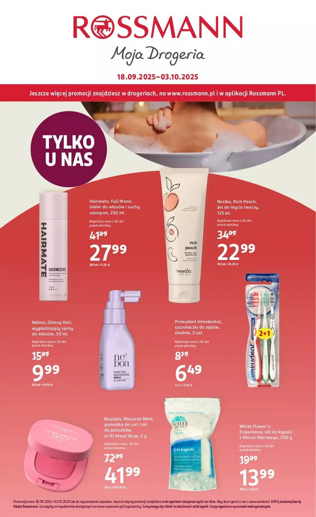 Rossmann Gazetka Promocyjna od 18.09.2025 do 03.10.2025 2 rossmann gazetka 1
