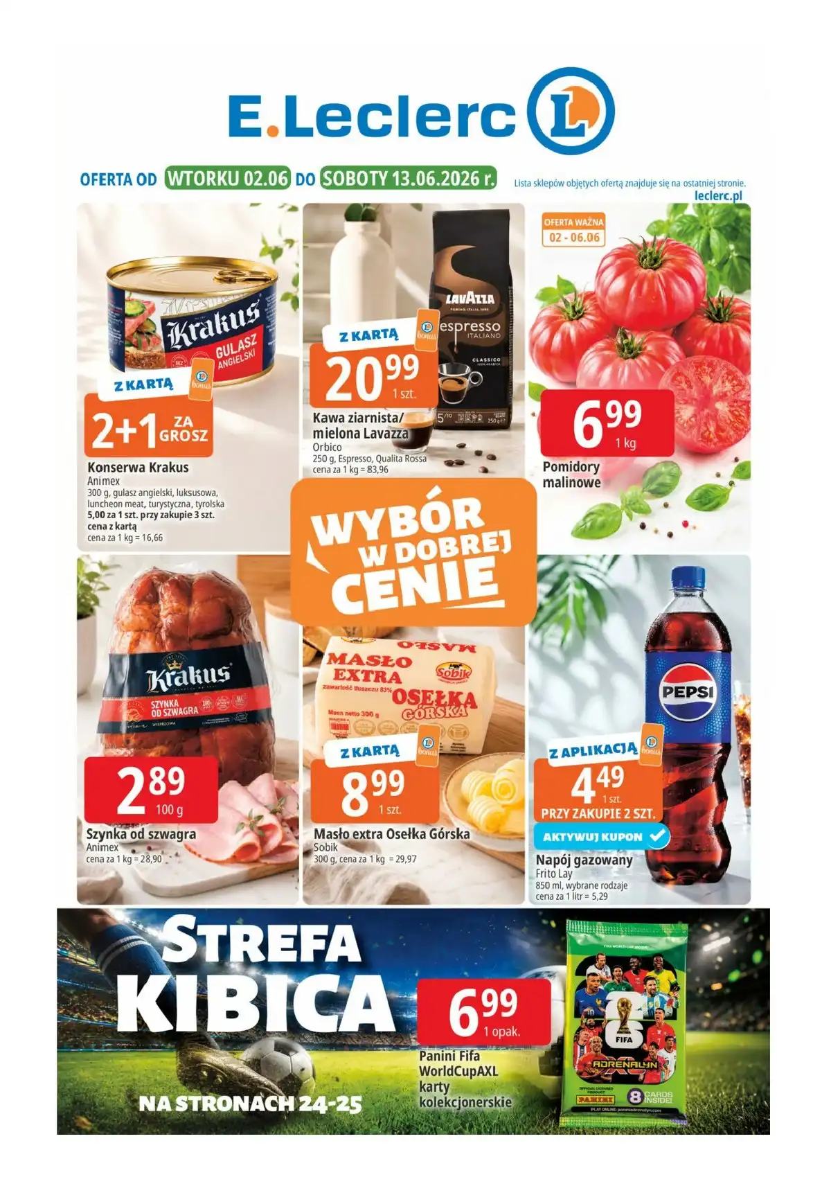 E.leclerc Gazetka Promocyjna Od 09.06.2026 – 20.06.2026 - Zdjęcie 1 Od 02.06.2026