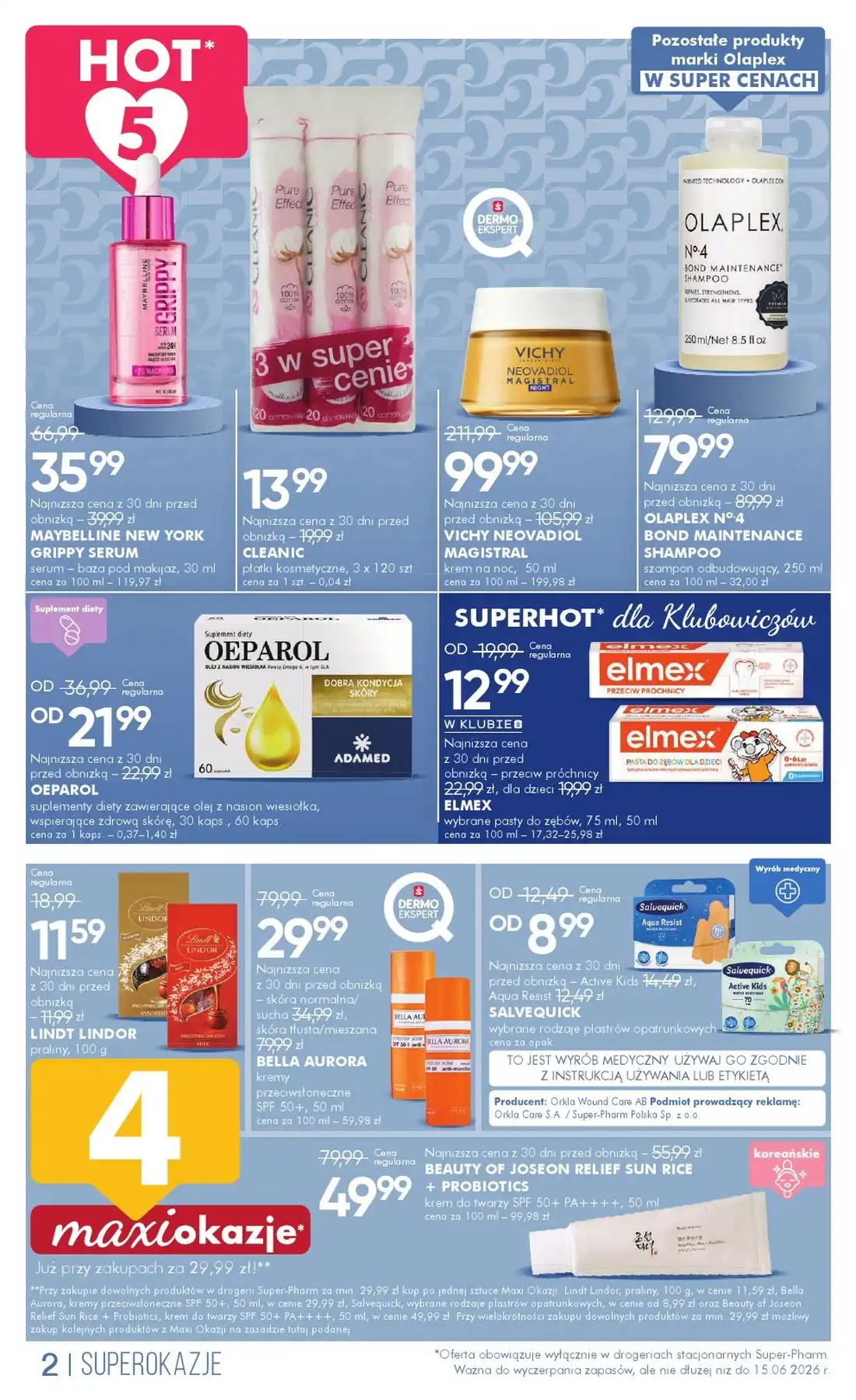 Super-Pharm Gazetka Promocyjna Od 16.06.2026 Do 30.06.2026 - Zdjęcie 2 Od 30.05.2026