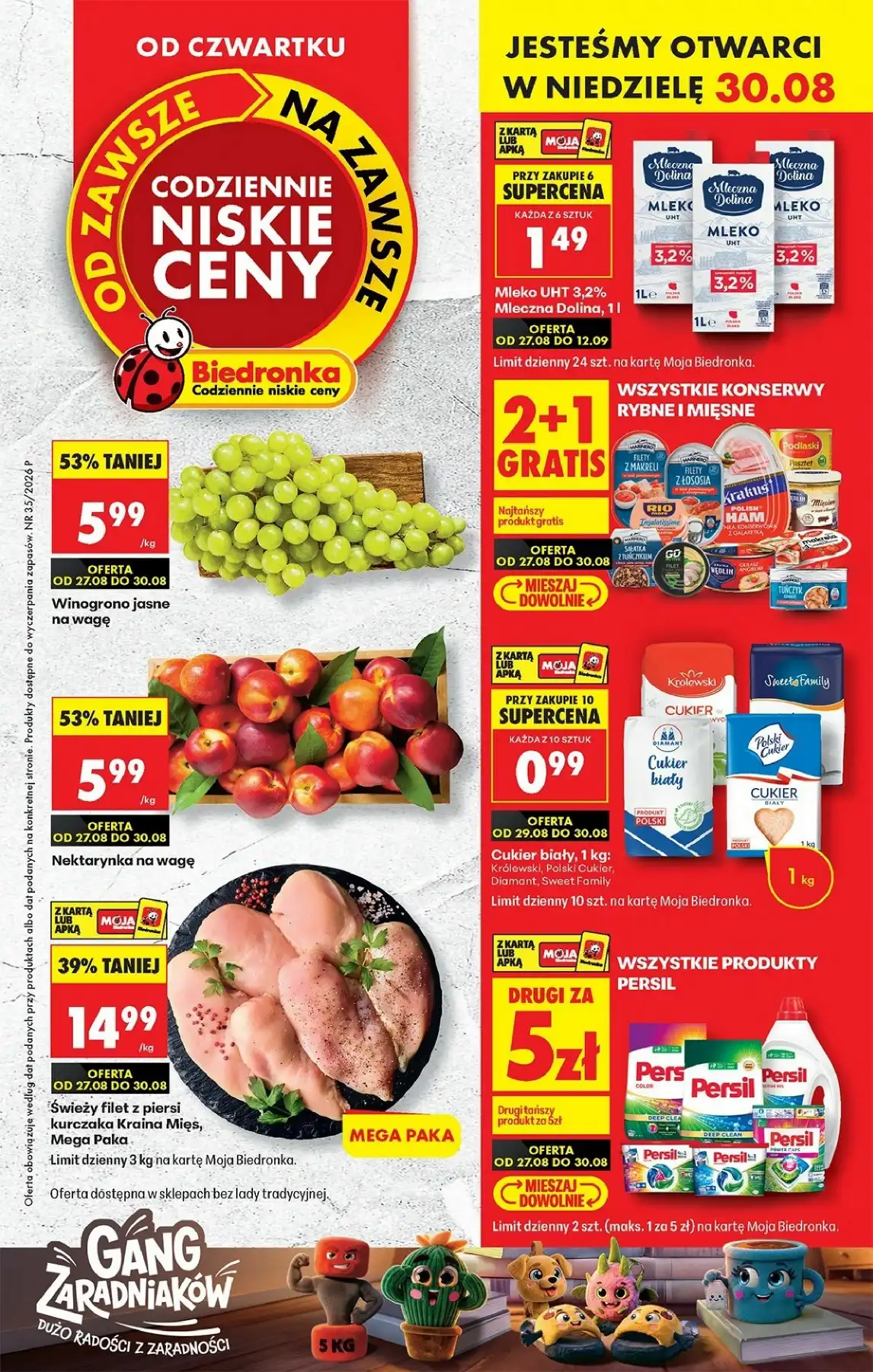 Biedronka Gazetka Promocyjna Od 27.08.2026 Do 02.09.2026 - Zdjęcie 1 Od 27.08.2026