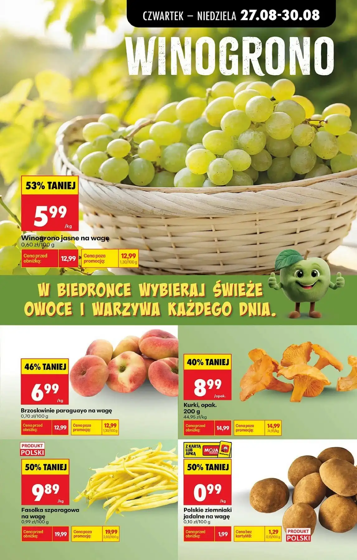 Biedronka Gazetka Promocyjna Od 27.08.2026 Do 02.09.2026 - Zdjęcie 1 Od 27.08.2026