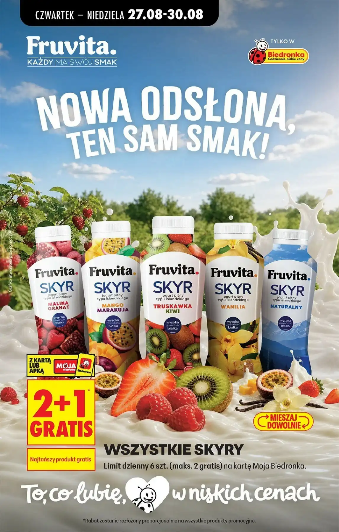 Biedronka Gazetka Promocyjna Od 27.08.2026 Do 02.09.2026 - Zdjęcie 1 Od 27.08.2026