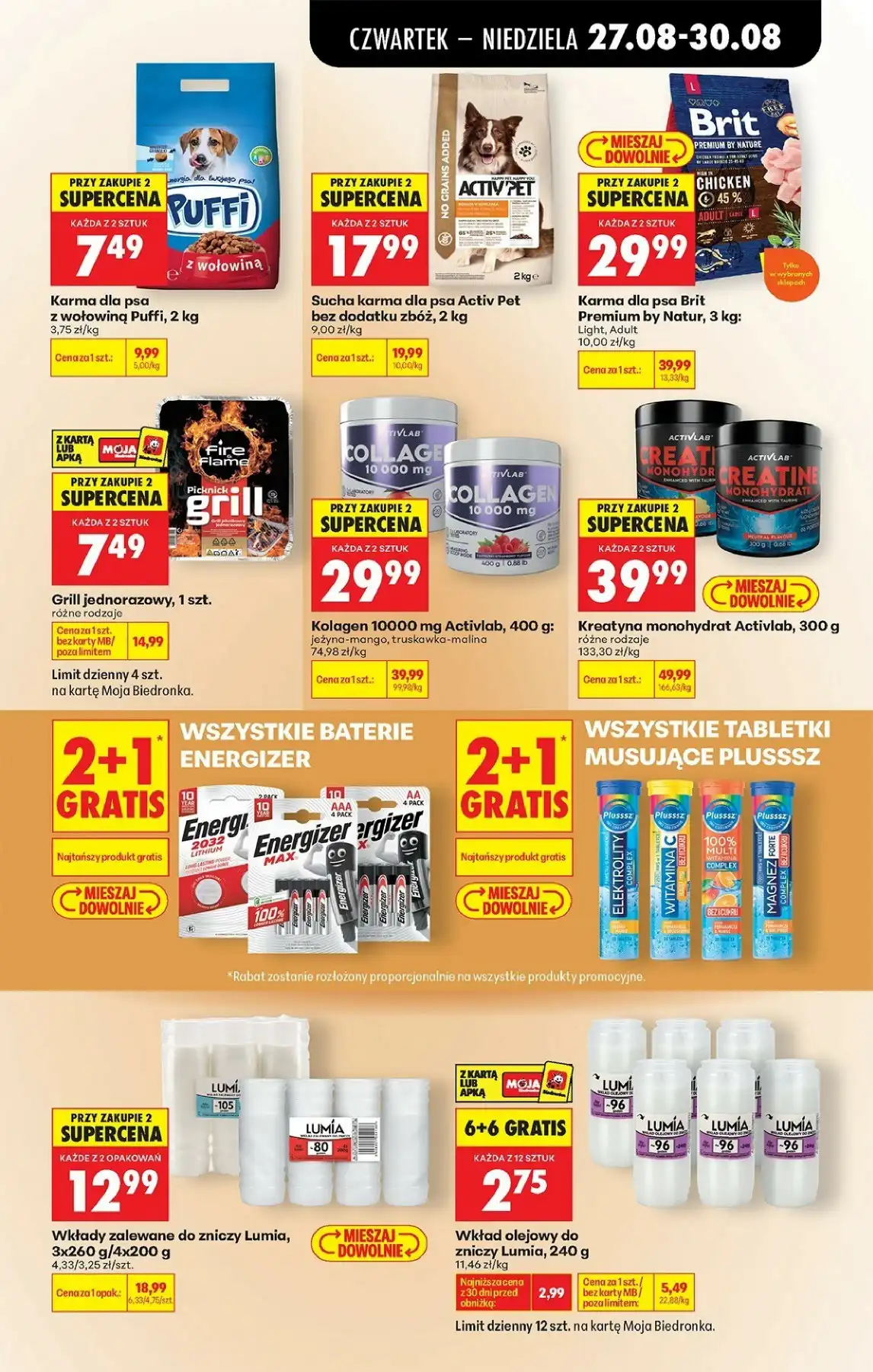Biedronka Gazetka Promocyjna Od 27.08.2026 Do 02.09.2026 - Zdjęcie 1 Od 27.08.2026