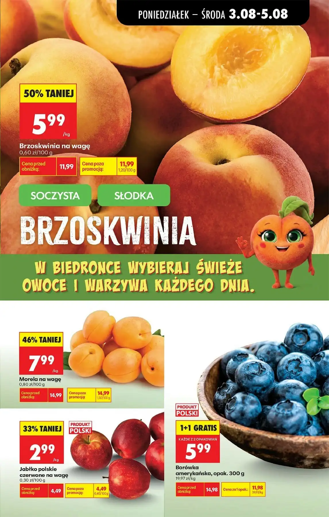 Biedronka Gazetka Promocyjna Od 10.08.2026 – 15.08.2026 - Zdjęcie 1 Od 10.08.2026