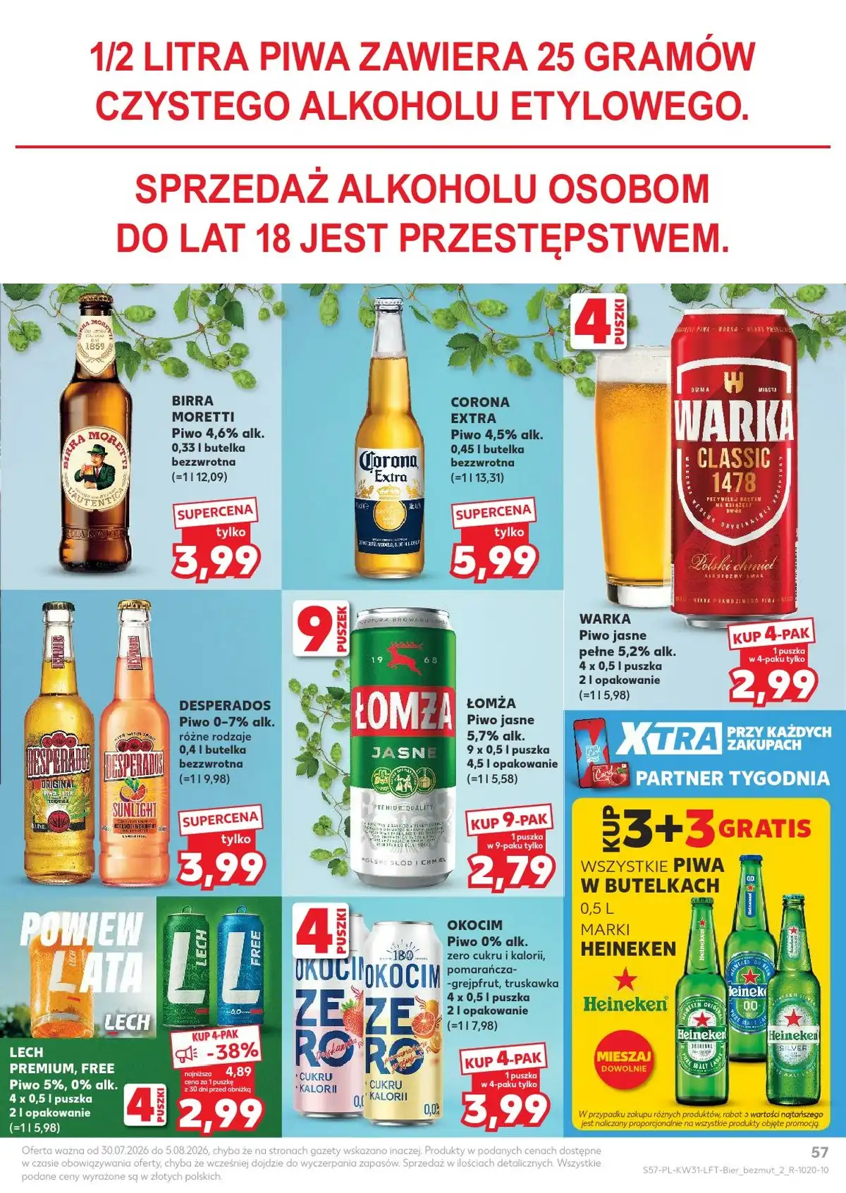 Kaufland Gazetka Promocyjna Od 30.07.2026 – 05.08.2026 Nowe - Zdjęcie 1 Od 30.07.2026
