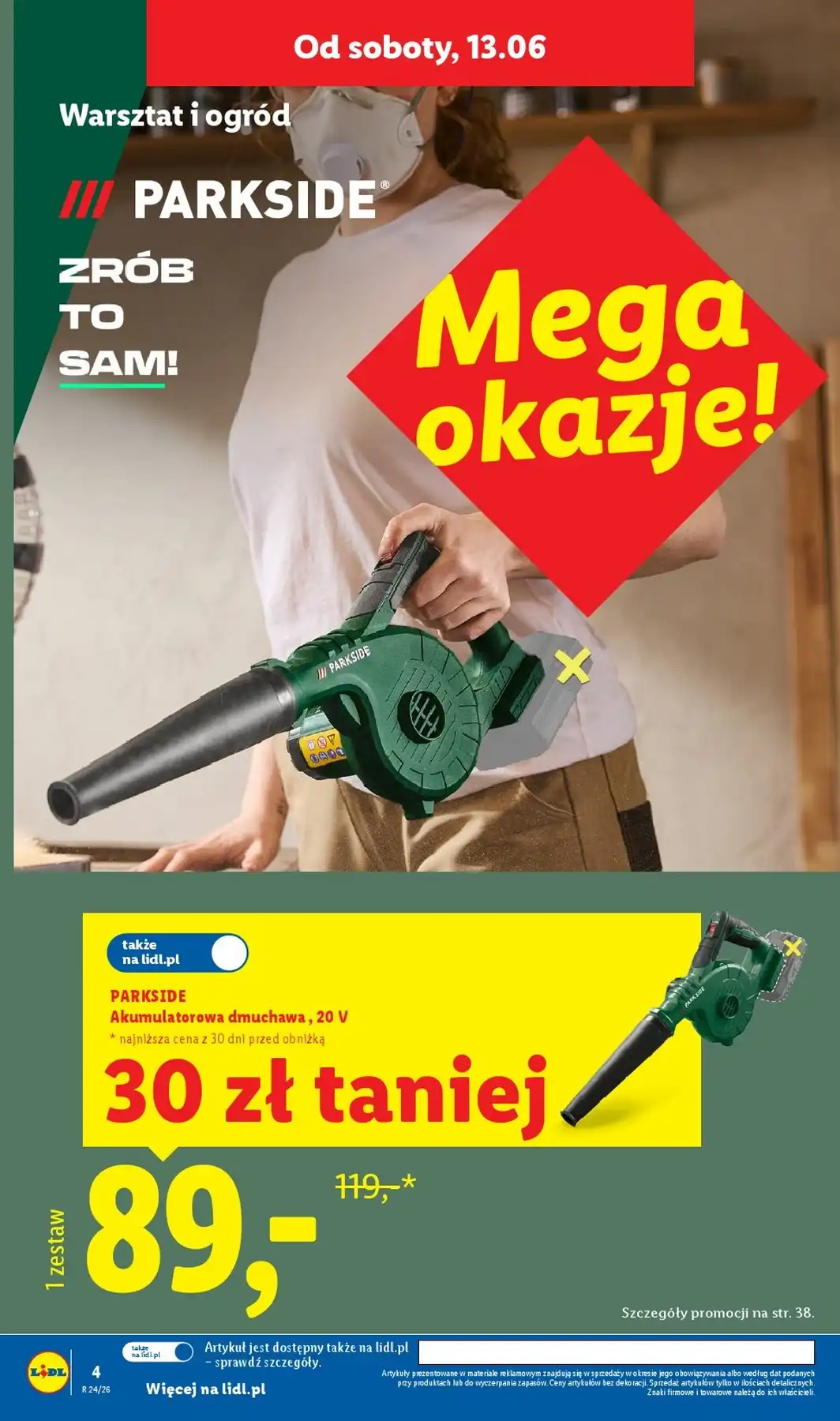 Lidl Gazetka Promocyjna Od 15.06.2026 – 20.06.2026 - Zdjęcie 2 Okazje Od 08.06.2026