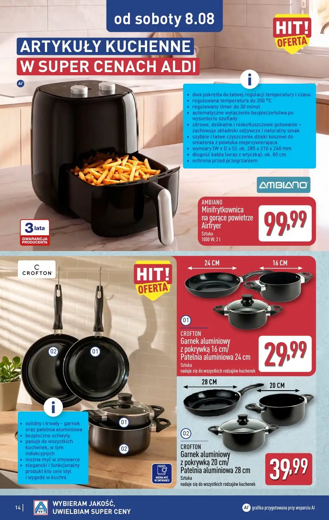 Aldi Gazetka Promocyjna Od 03.08.2026 – 08.08.2026 - Zdjęcie 1 Aldi