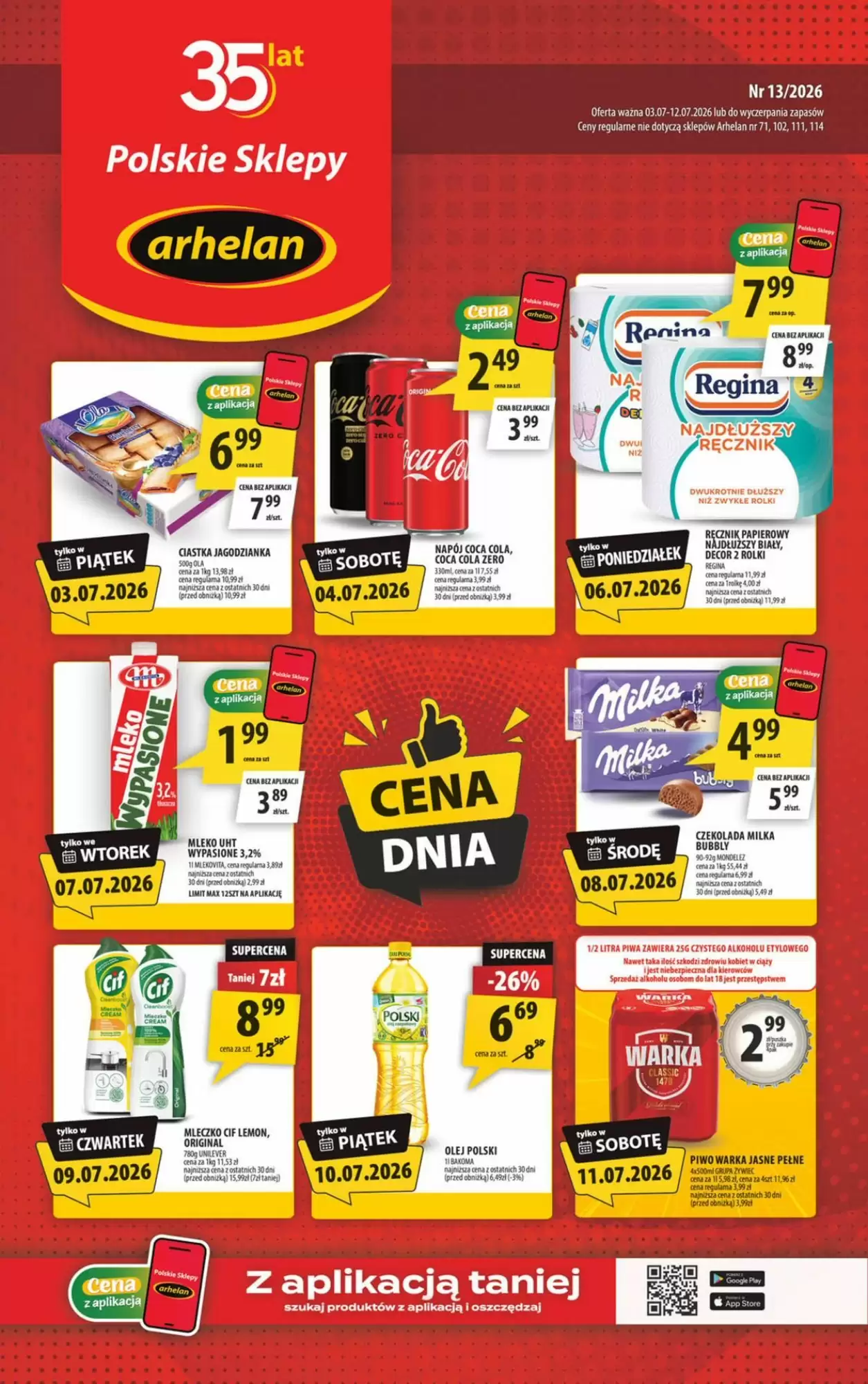 Arhelan Gazetka Promocyjna Od 03.07.2026 Do 12.07.2026 - Zdjęcie 1 Od 03.07.2026