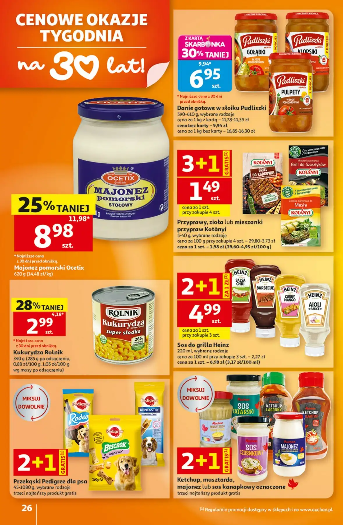 Auchan Gazetka Promocyjna Od 13.08.2026 – 19.08.2026 - Zdjęcie 1 Auchan