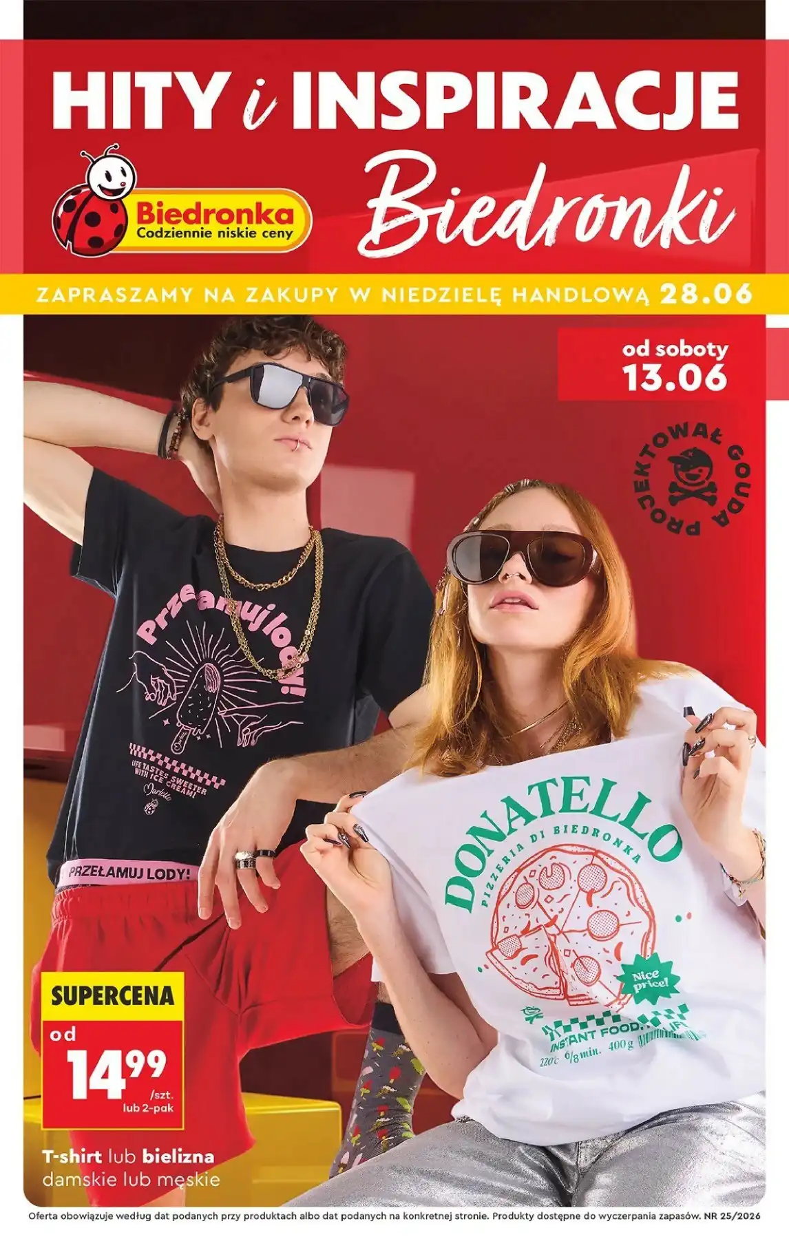 Biedronka Gazetka Promocyjna Od 06.07.2026 – 11.07.2026 - Zdjęcie 1 Hity I Inspiracje Od 13.06