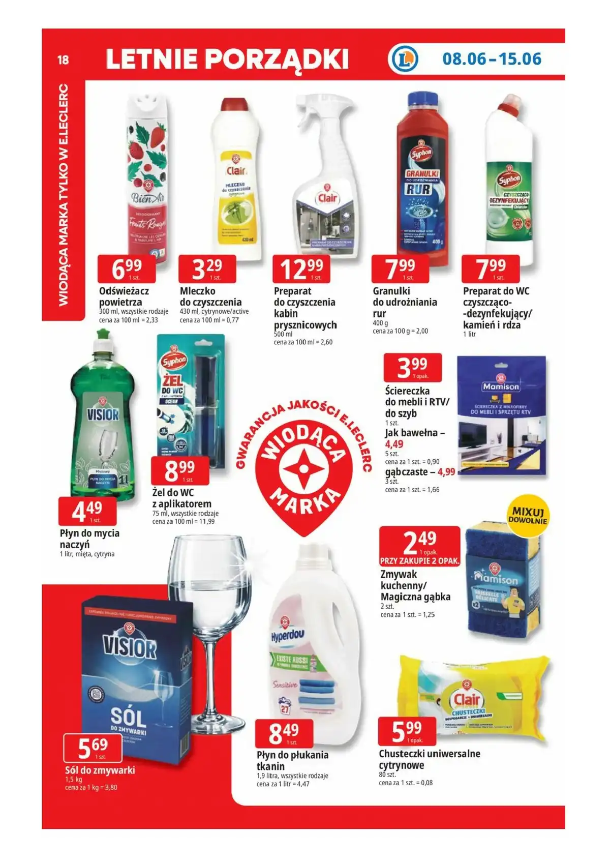 E.leclerc Gazetka Promocyjna Od 09.06.2026 – 20.06.2026 - Zdjęcie 2 Od 08.06.2026