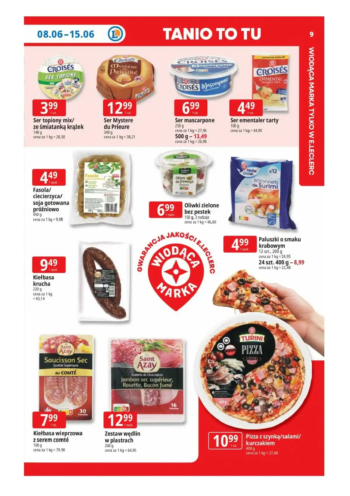 E.leclerc Gazetka Promocyjna Od 09.06.2026 – 20.06.2026 - Zdjęcie 1 Od 08.06.2026