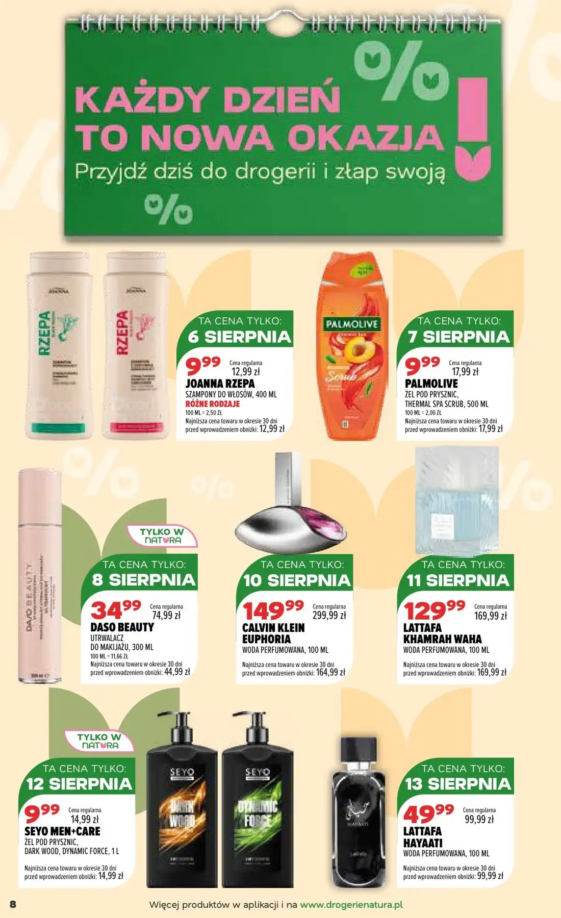 Drogerie Natura Gazetka Promocyjna Od 06.08.2026 – 24.08.2026 - Zdjęcie 2 Od 06.08.2026