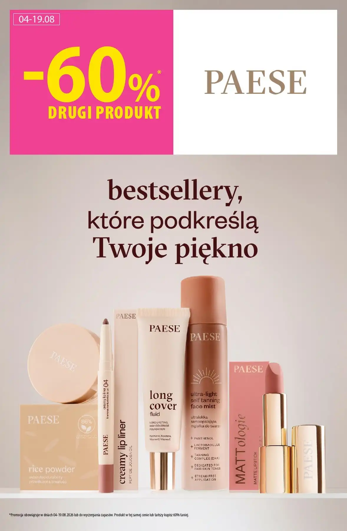 Hebe Gazetka Promocyjna Od 04.08.2026 Do 19.08.2026 - Zdjęcie 2 Od 04.08.2026
