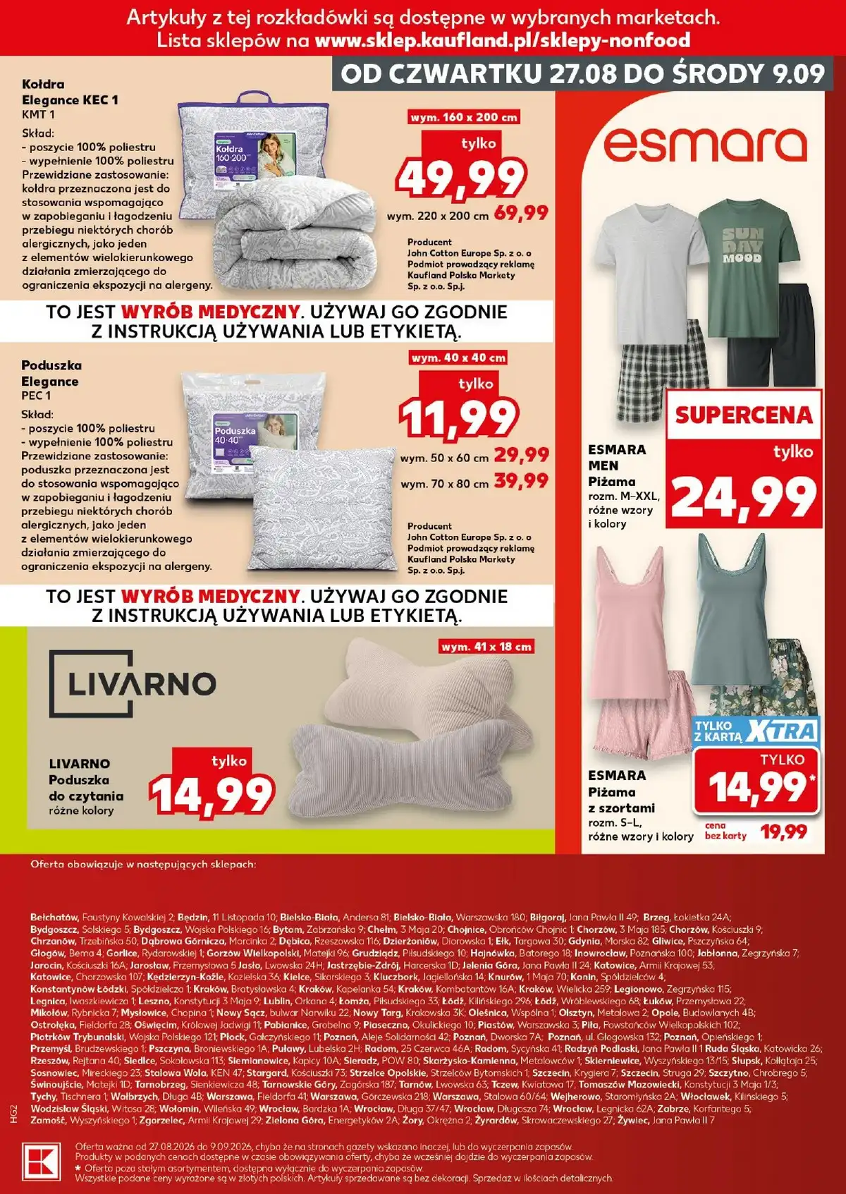 Kaufland Gazetka Promocyjna Złap Okazje Od 27.08.2026 – 09.09.2026 - Zdjęcie 1 Od 27.08.2026