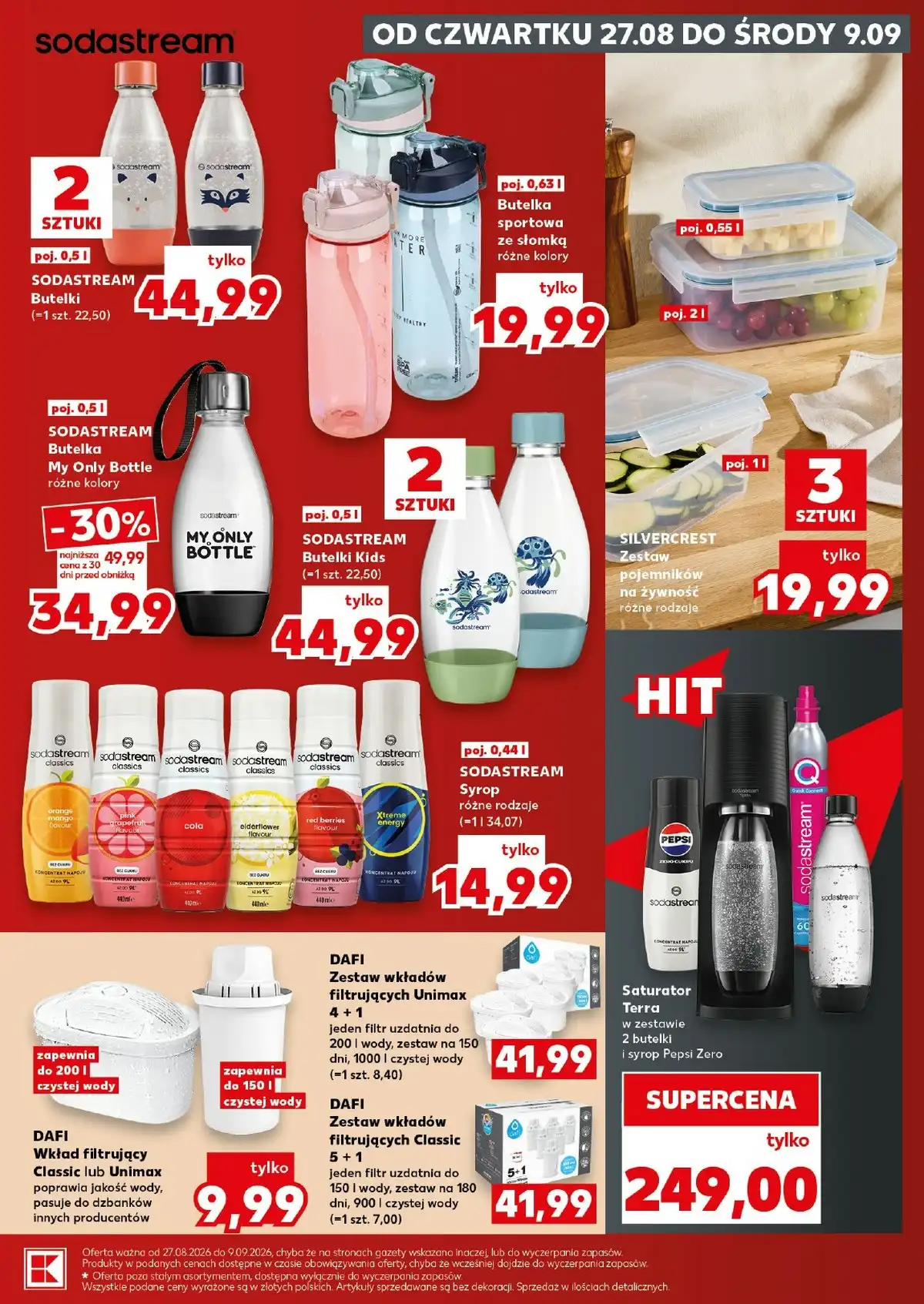 Kaufland Gazetka Promocyjna Złap Okazje Od 27.08.2026 – 09.09.2026 - Zdjęcie 1 Od 27.08.2026