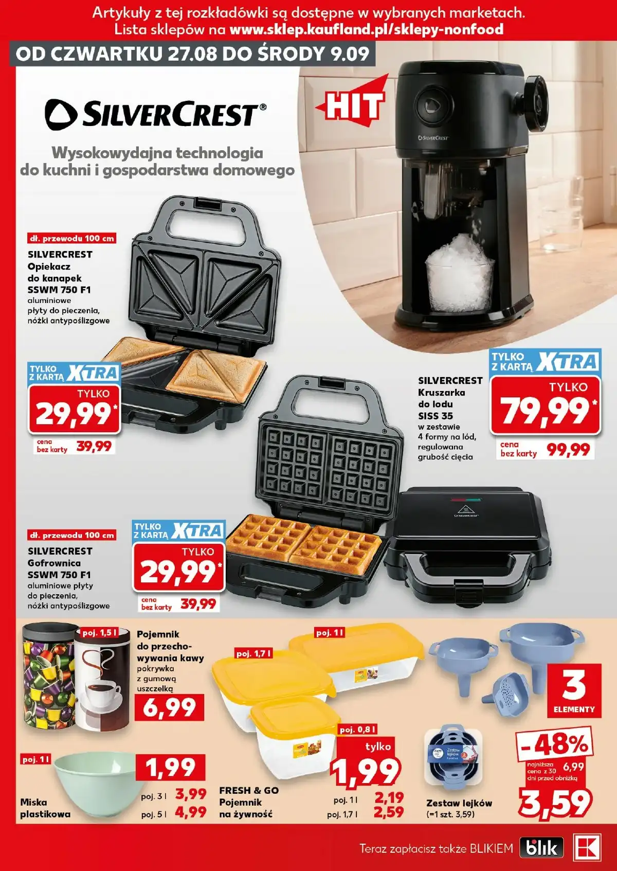 Kaufland Gazetka Promocyjna Złap Okazje Od 27.08.2026 – 09.09.2026 - Zdjęcie 2 Od 27.08.2026