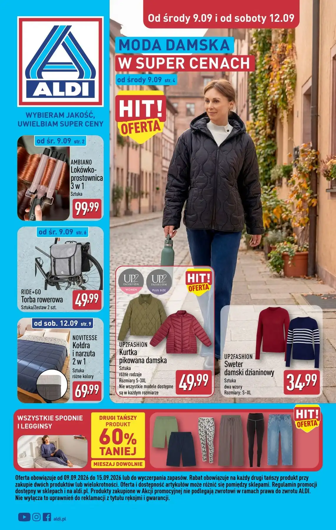 Aldi Gazetka Promocyjna Od 09.09.2026 – 12.09.2026 - Zdjęcie 1 Od 09.09.2026