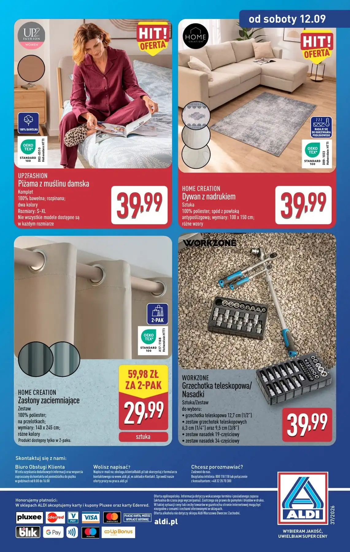 Aldi Gazetka Promocyjna Od 09.09.2026 – 12.09.2026 - Zdjęcie 1 Od 09.09.2026