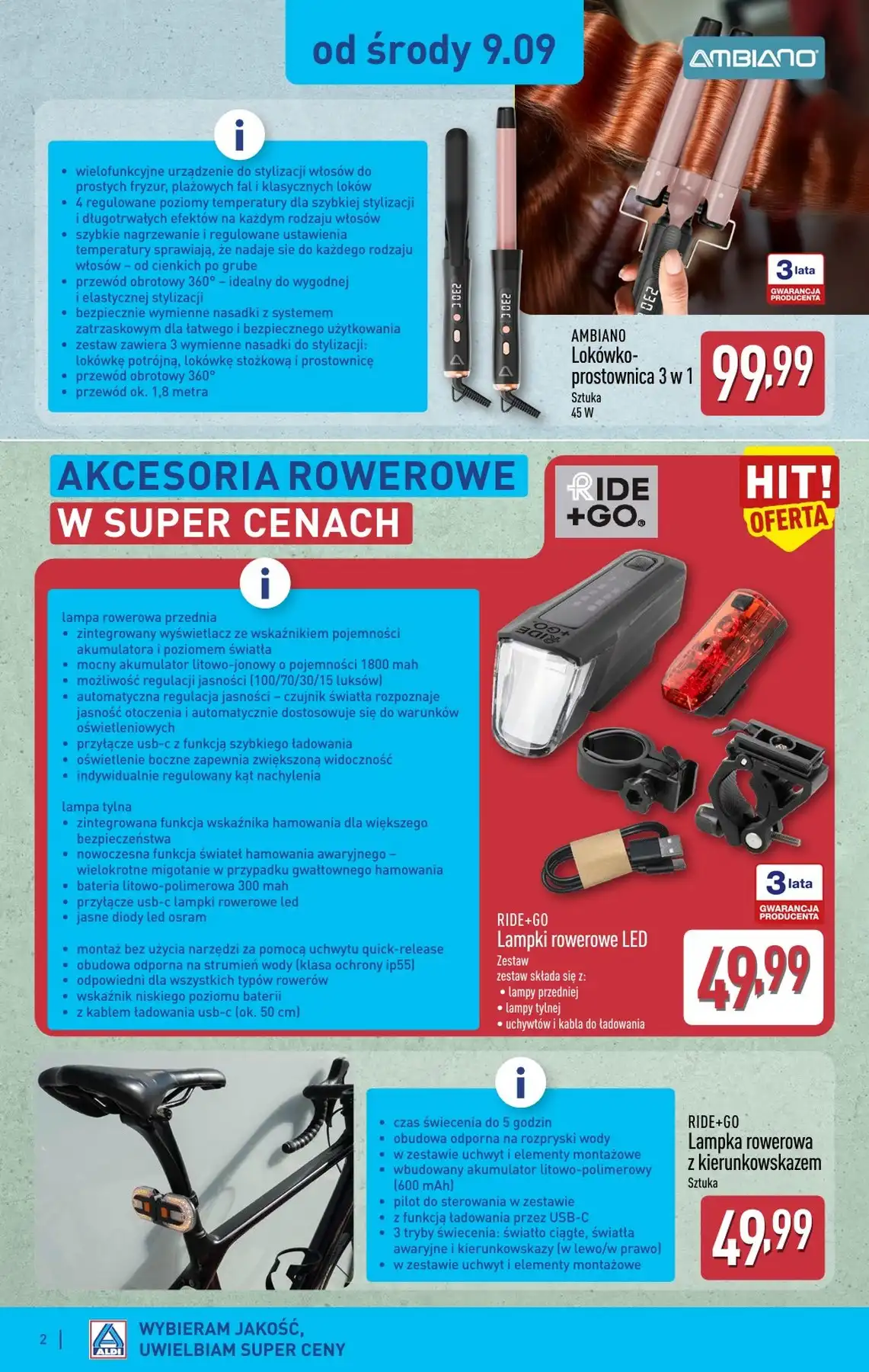 Aldi Gazetka Promocyjna Od 09.09.2026 – 12.09.2026 - Zdjęcie 2 Od 09.09.2026