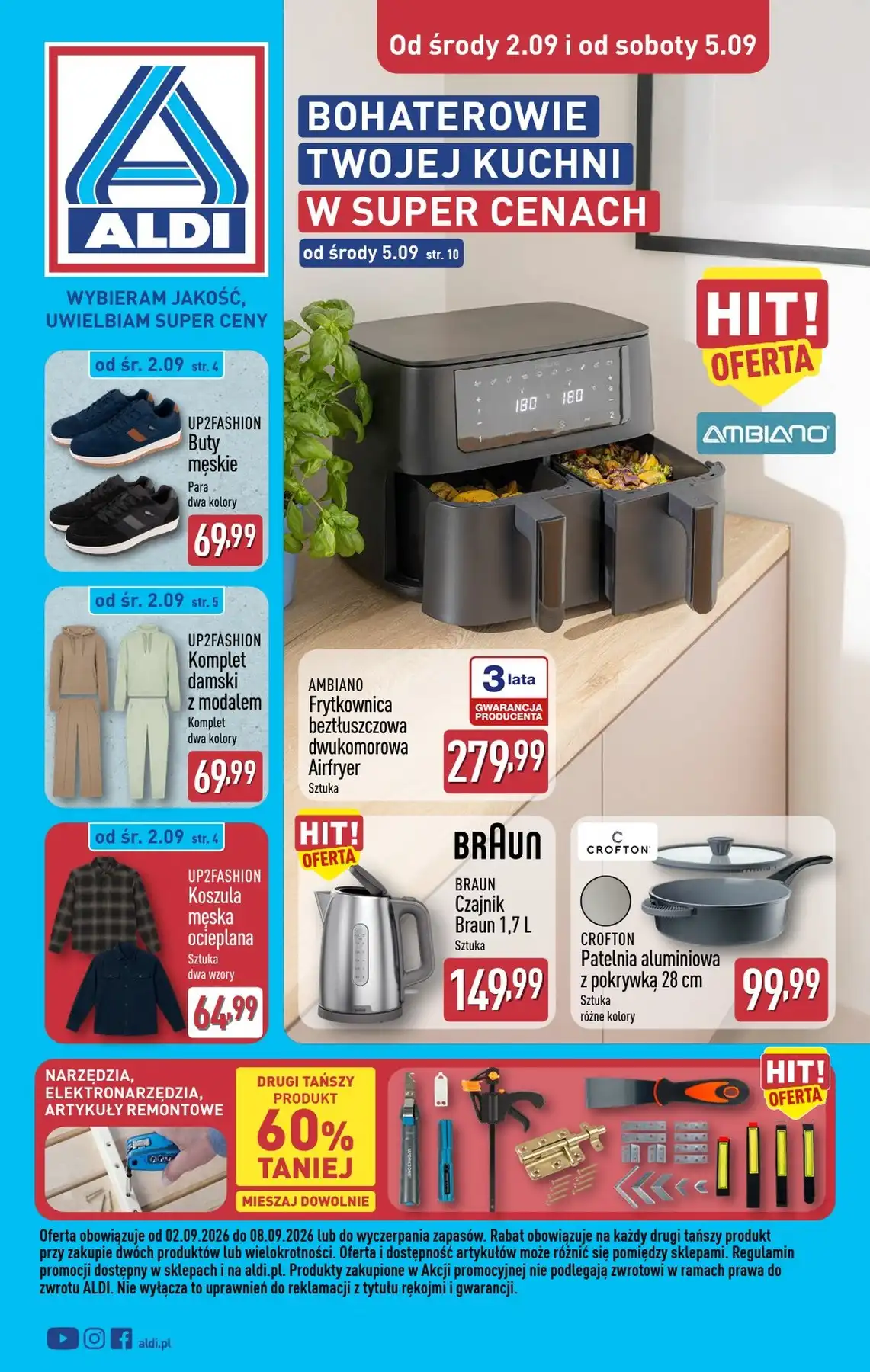Aldi Gazetka Promocyjna Od 02.09.2026 – 05.09.2026 - Zdjęcie 1 Od 02.09.2026