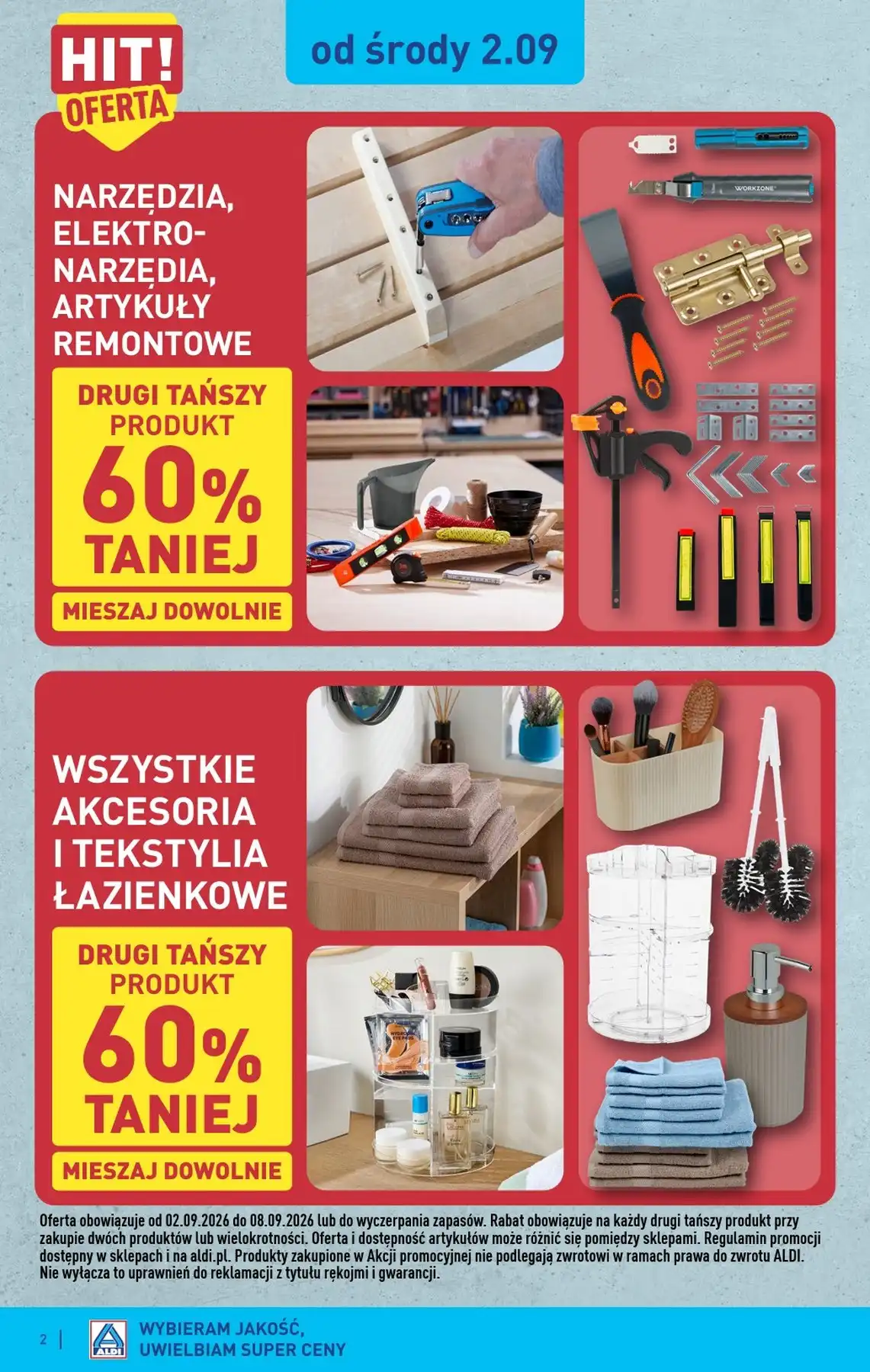 Aldi Gazetka Promocyjna Od 02.09.2026 – 05.09.2026 - Zdjęcie 2 Od 02.09.2026