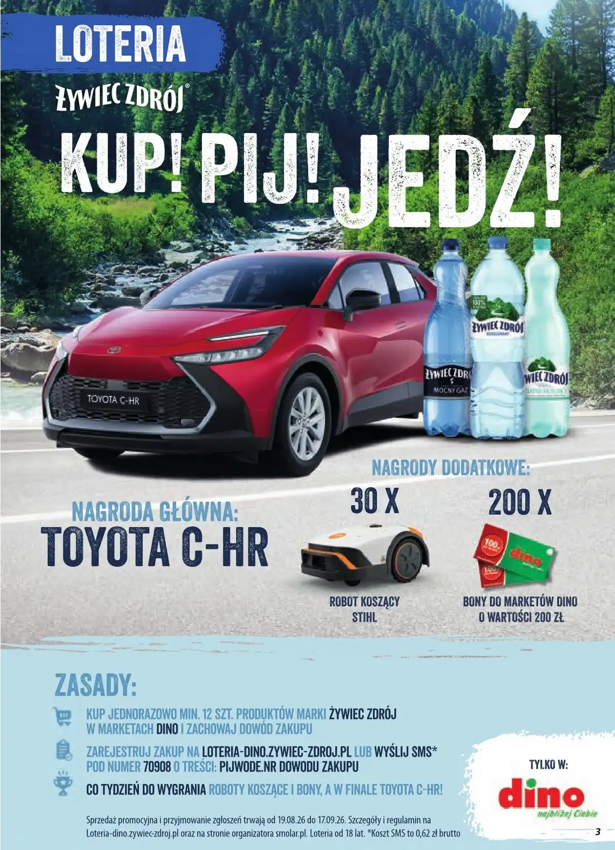 Dino Gazetka Promocyjna Od 26.08.2026 – 01.09.2026 - Zdjęcie 1 Od 26.08.2026