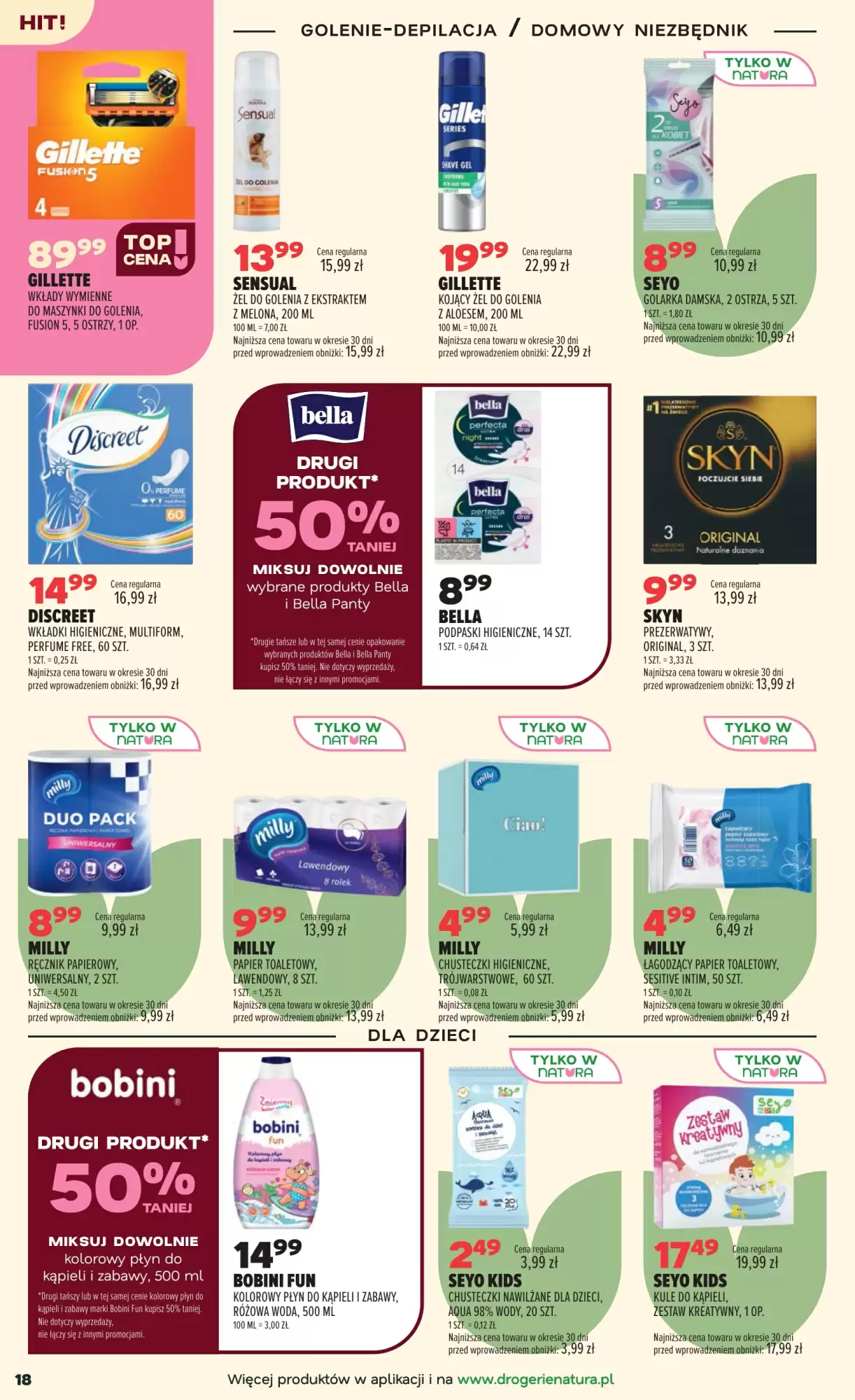 Drogerie Natura Gazetka Promocyjna Od 08.09.2026 Do 21.09.2026 - Zdjęcie 1 Drogerie Natura