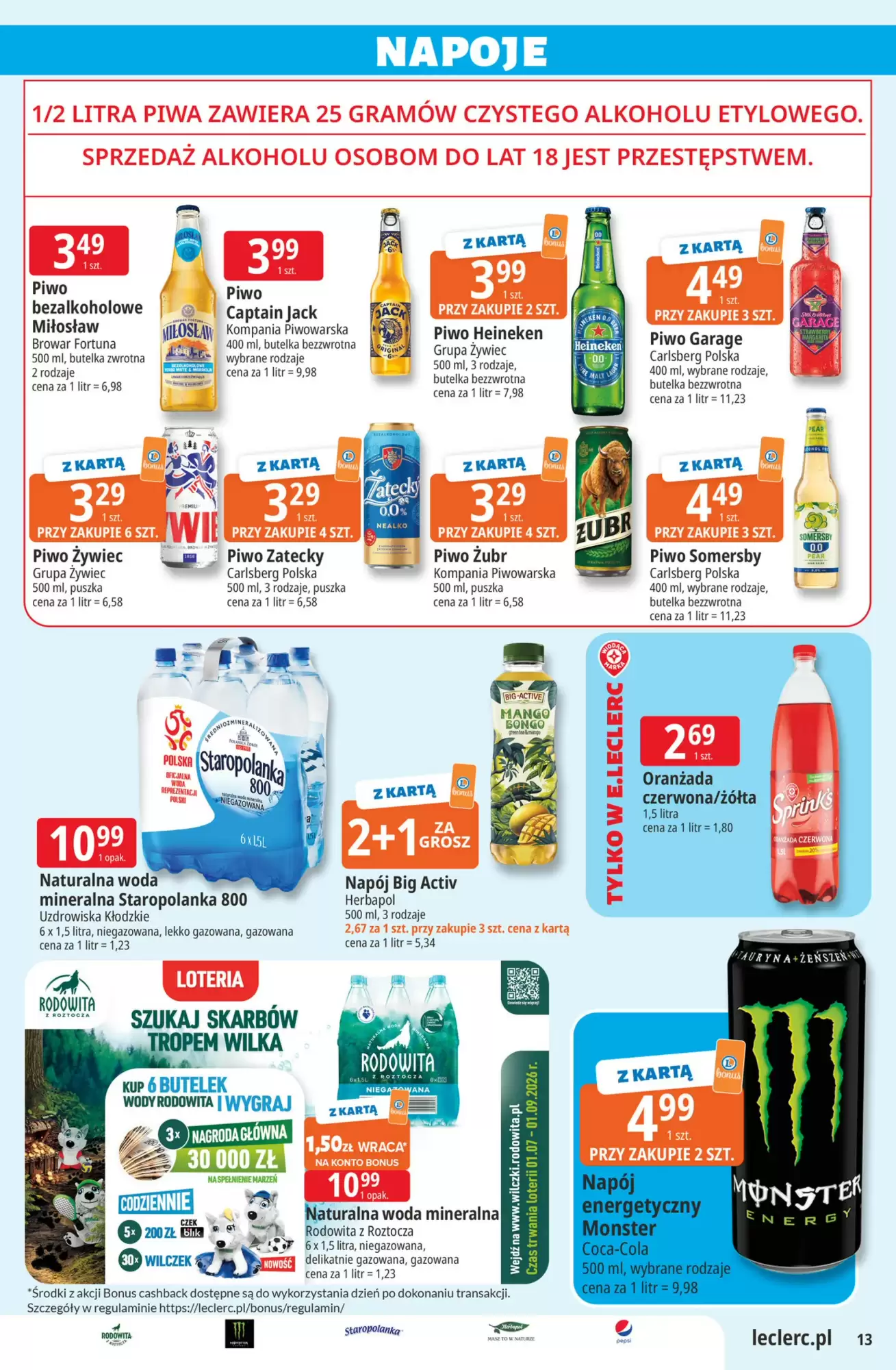 E.leclerc Gazetka Promocyjna Od 11.08.2026 – 22.08.2026 - Zdjęcie 1 Od 11.08.2026