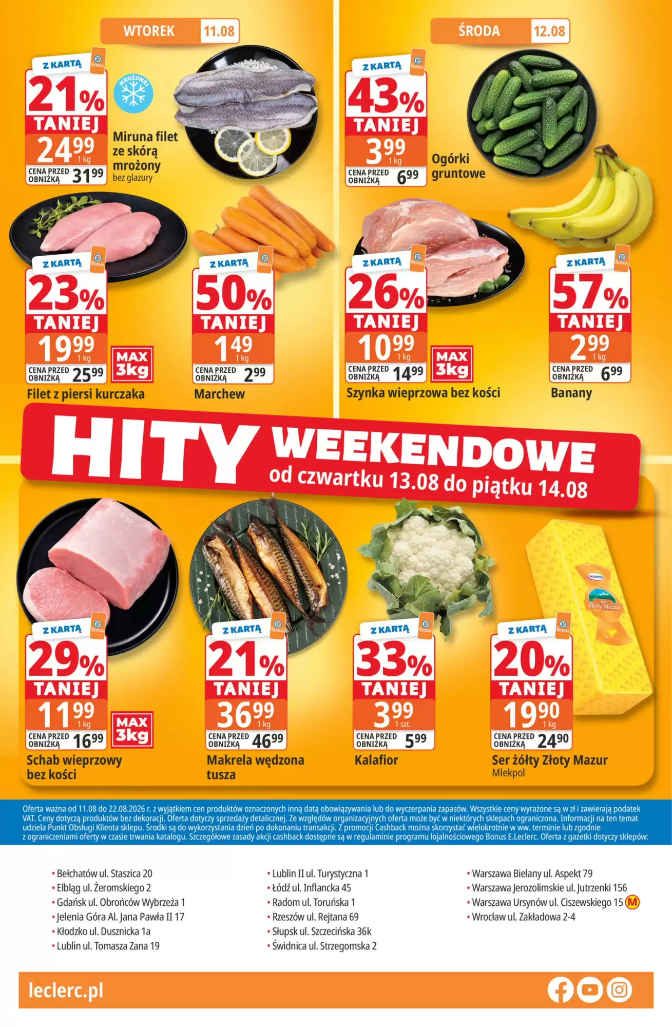 E.leclerc Gazetka Promocyjna Od 11.08.2026 – 22.08.2026 - Zdjęcie 2 Od 11.08.2026