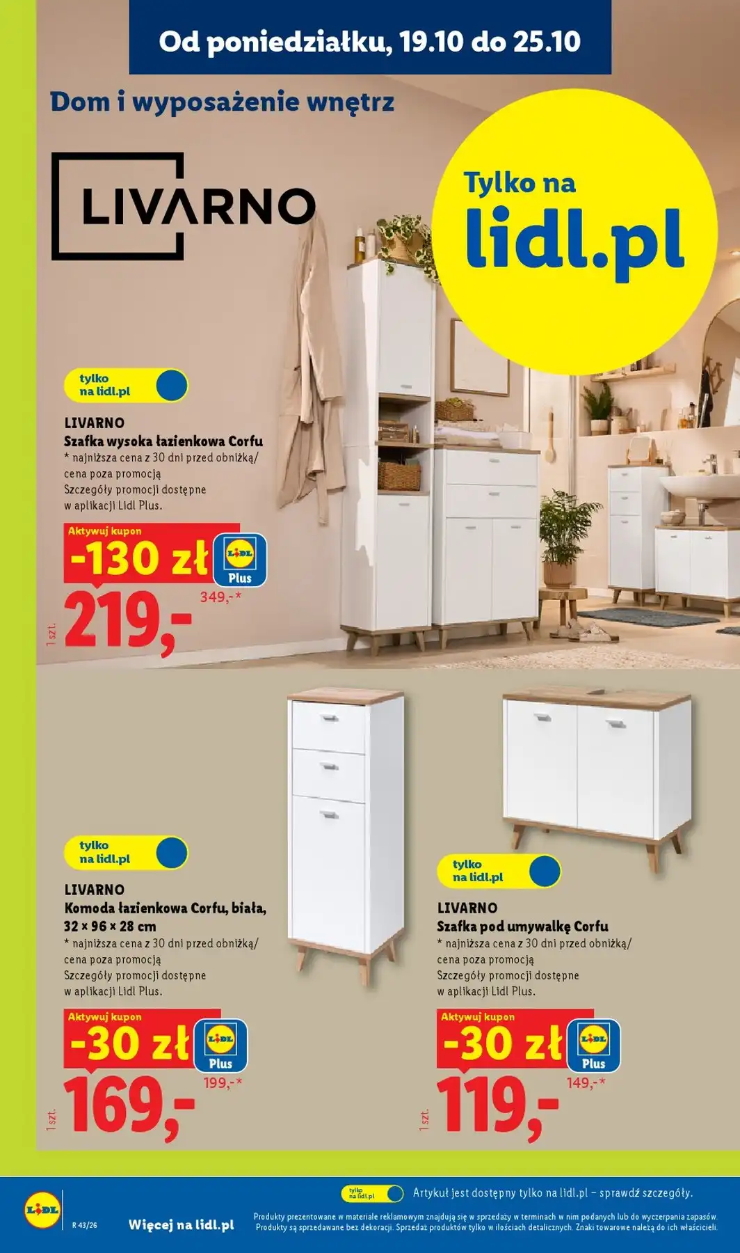 Lidl Gazetka Promocyjna Od 26.10.2026 – 31.10.2026 (Okazje) - Zdjęcie 1 Lidl
