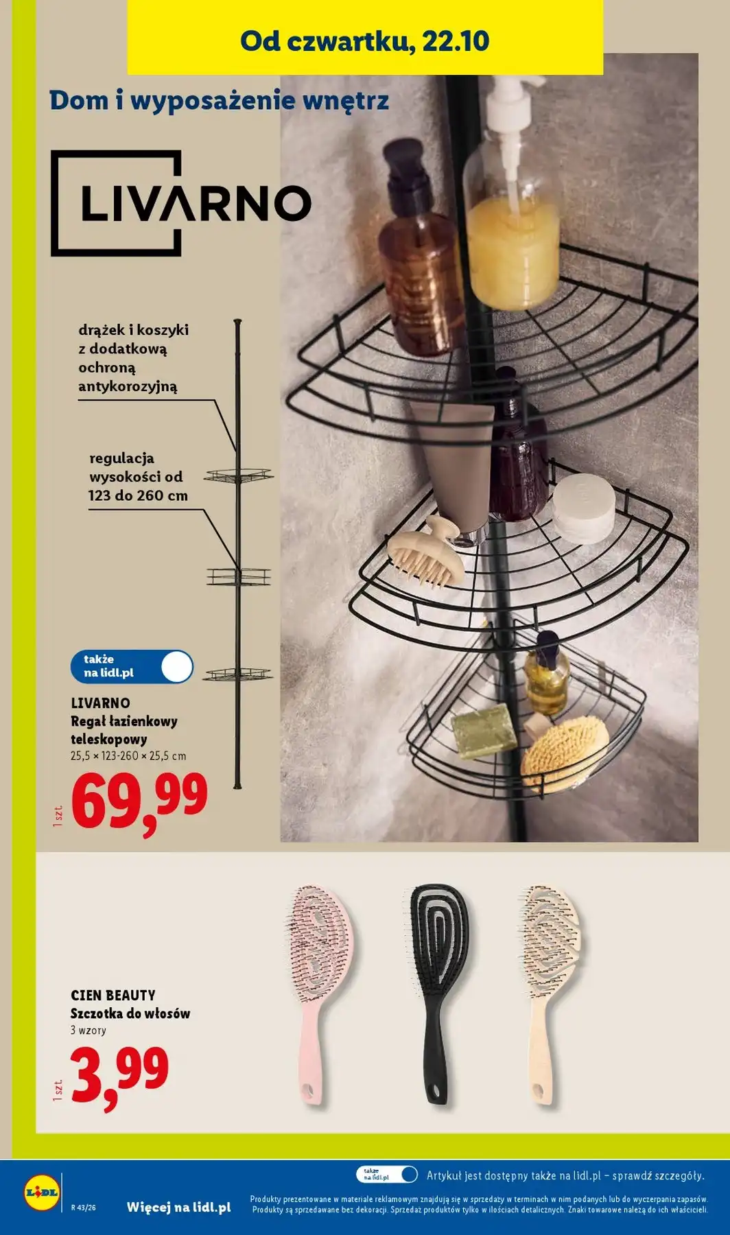 Lidl Gazetka Promocyjna Od 26.10.2026 – 31.10.2026 (Okazje) - Zdjęcie 1 Lidl