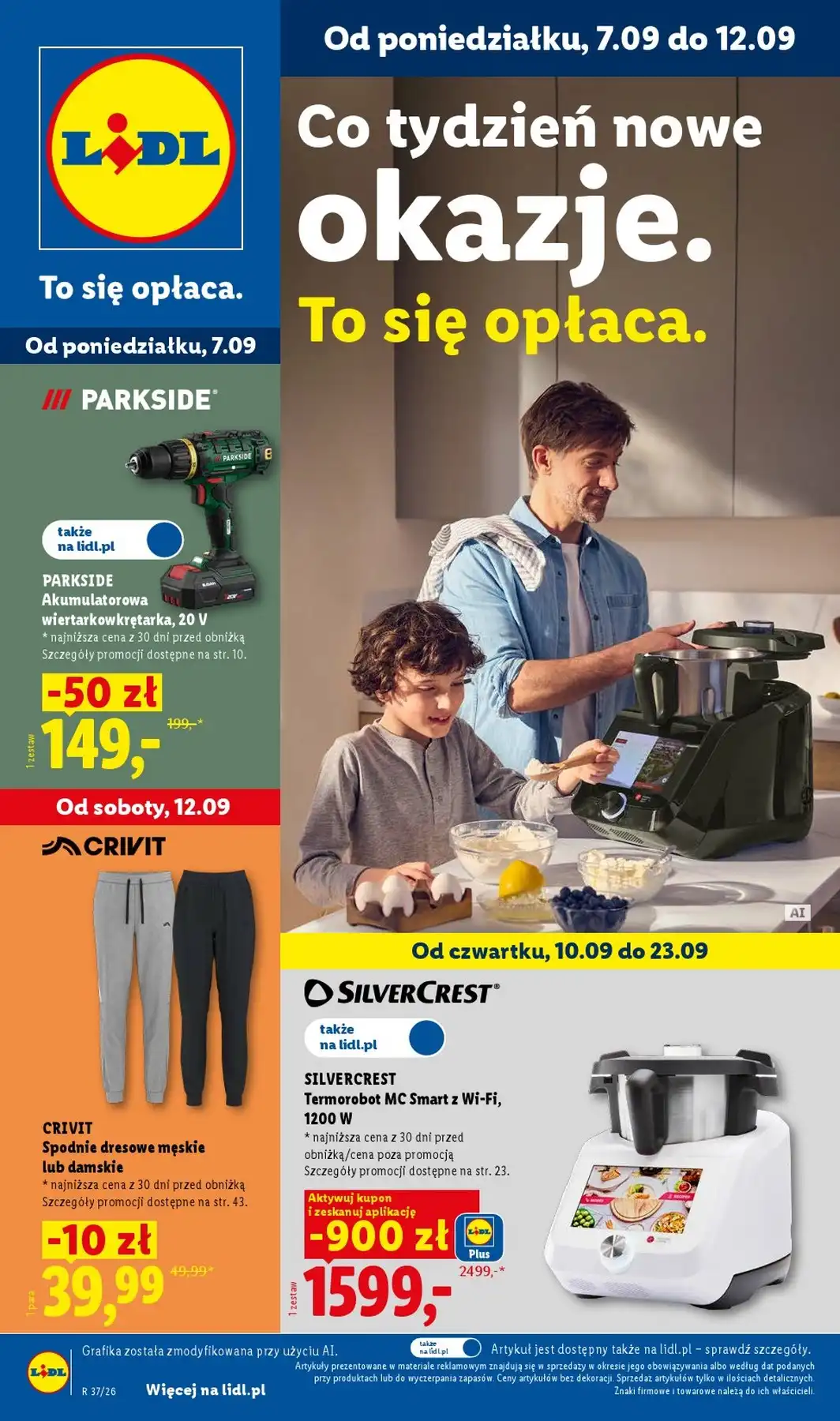 Lidl Gazetka Promocyjna Od 07.09.2026 – 12.09.2026 - Zdjęcie 1 Od 07.09.2026