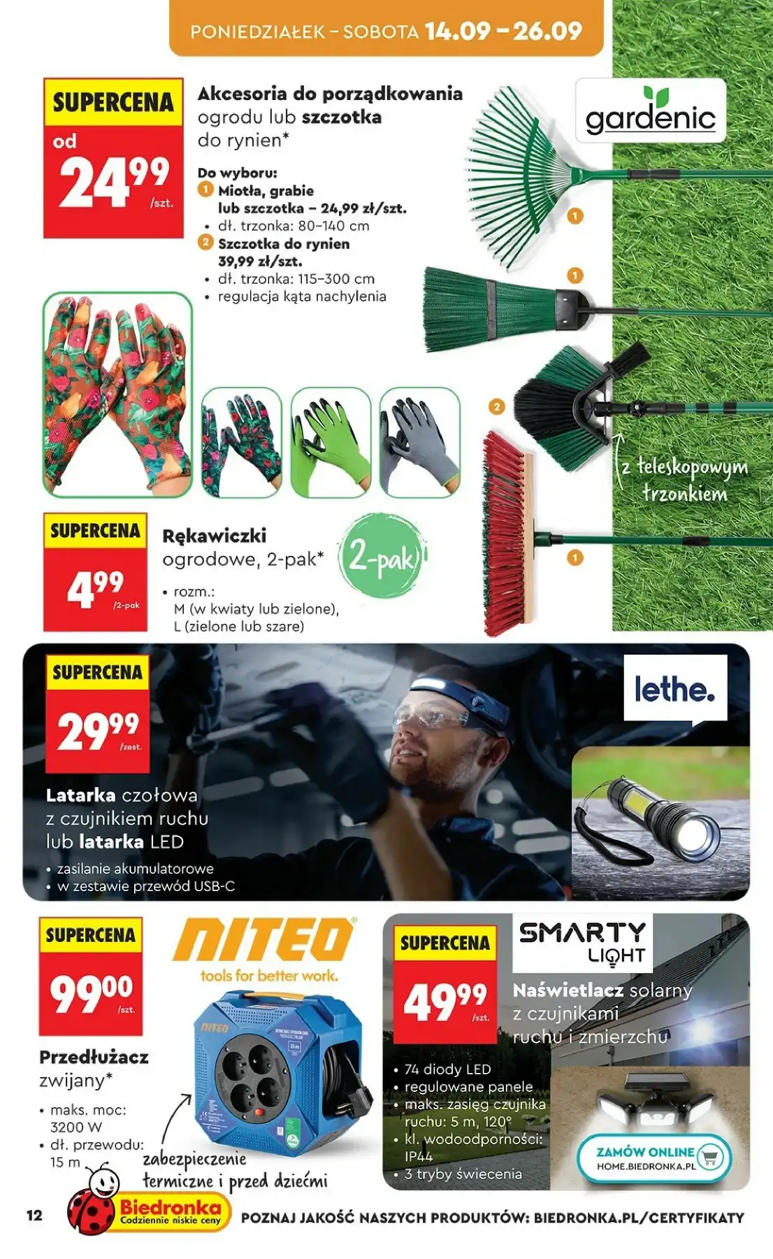 Biedronka Gazetka Promocyjna Od 19.09.2026 – 10.10.2026 (Hity I Inspiracje) - Zdjęcie 1 Biedronka