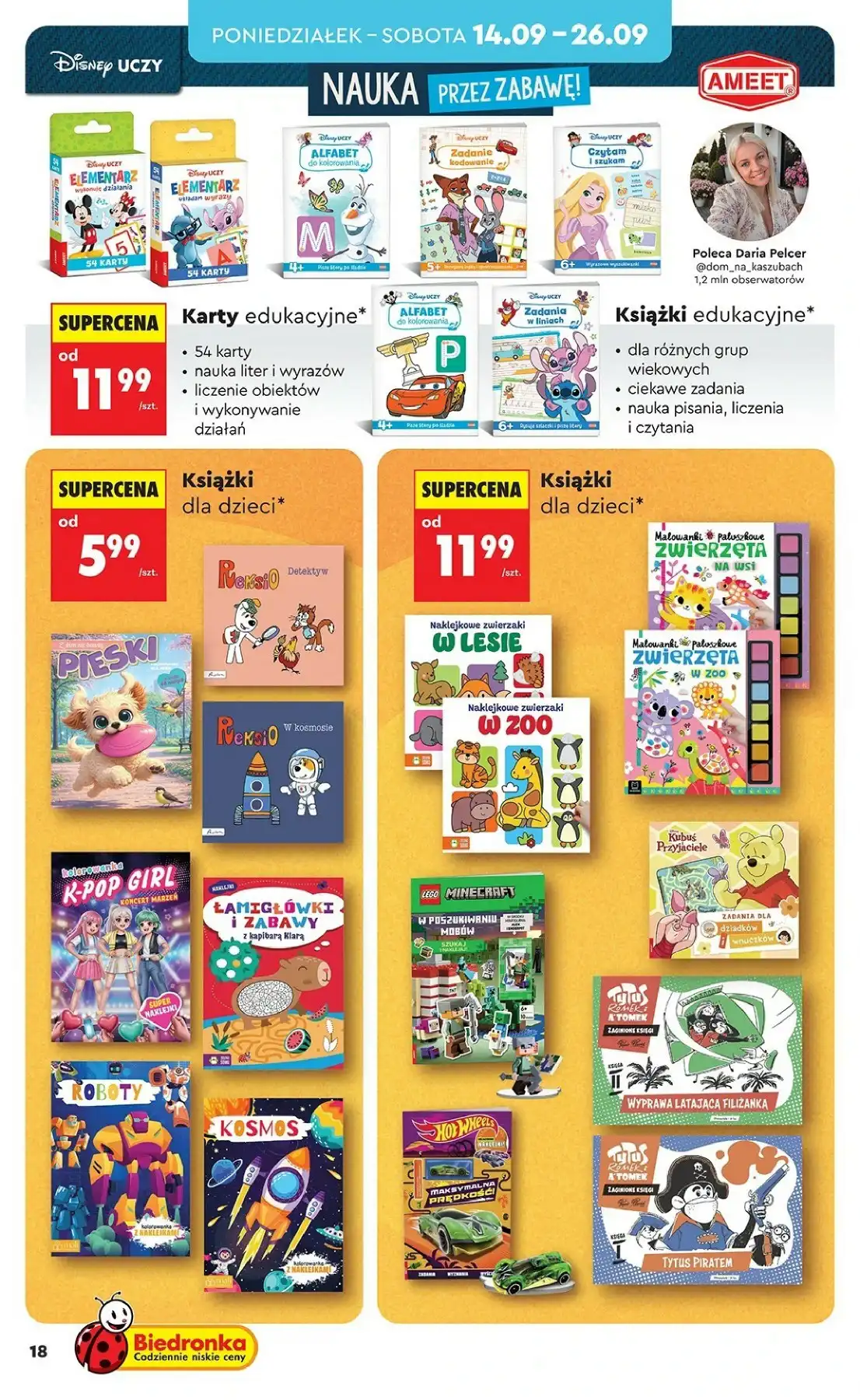 Biedronka Gazetka Promocyjna Od 19.09.2026 – 10.10.2026 (Hity I Inspiracje) - Zdjęcie 1 Biedronka