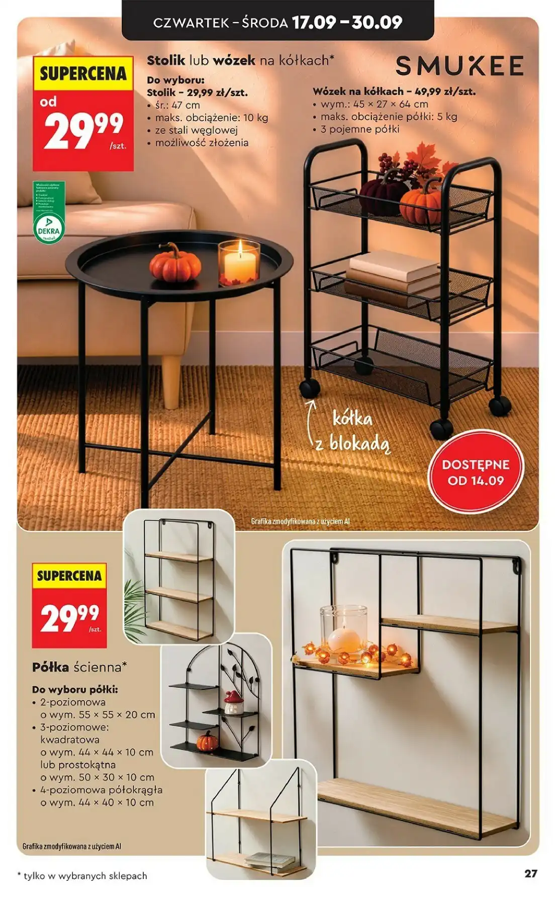Biedronka Gazetka Promocyjna Od 19.09.2026 – 10.10.2026 (Hity I Inspiracje) - Zdjęcie 4 Biedronka