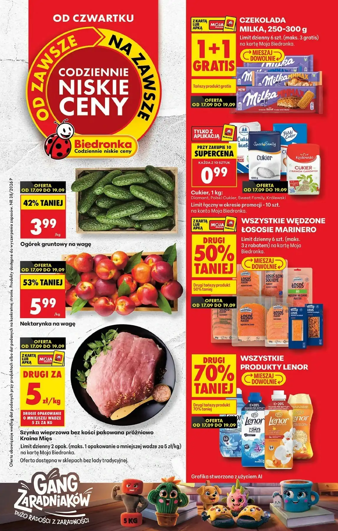 Biedronka Gazetka Promocyjna Od 17.09.2026 Do 23.09.2026 - Zdjęcie 1 Od 17.09.2026